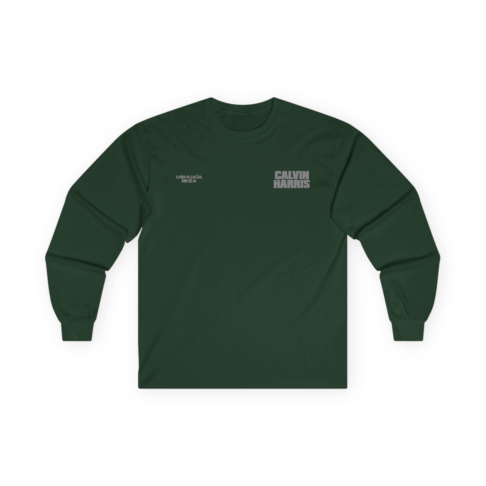 Calvin Harris Ibiza Text Unisex Ultra Cotton Long Sleeve Tee - Image 5