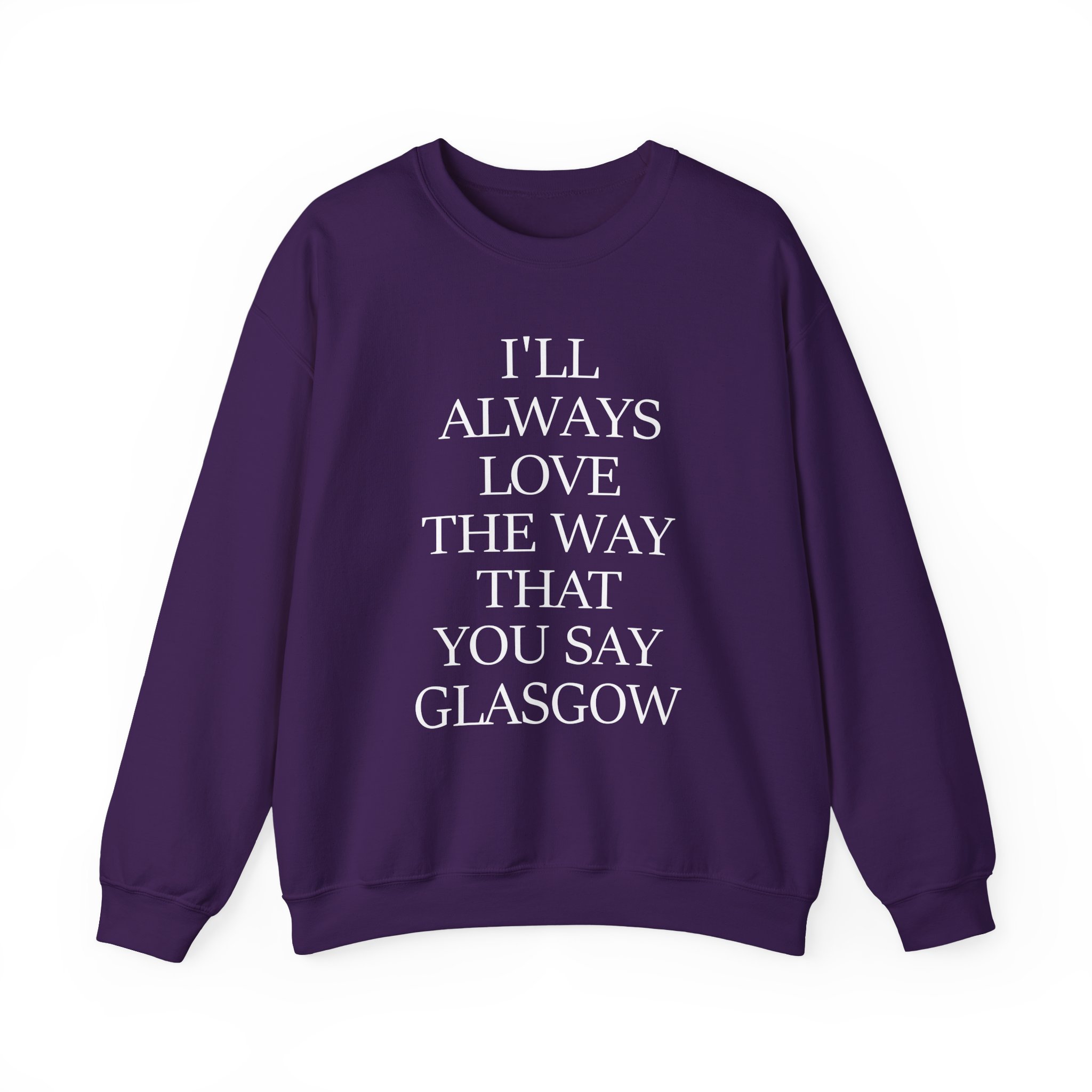 The Snuts I'll Always Love the Way That You Say Glasgow Unisex Heavy Blend™ Crewneck Sweatshirt - Image 21