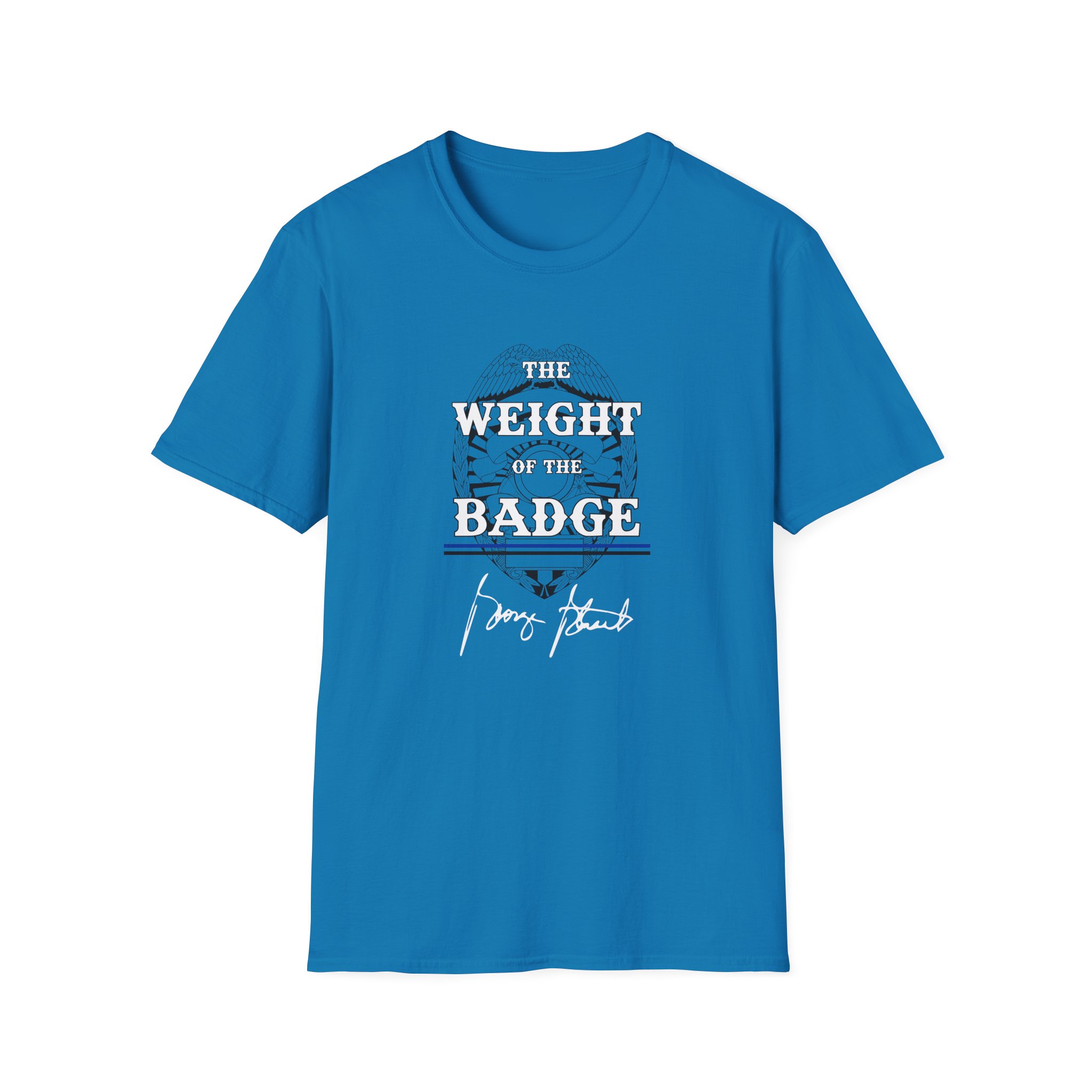 George Strait Satin Unisex Softstyle T-Shirt - Image 9