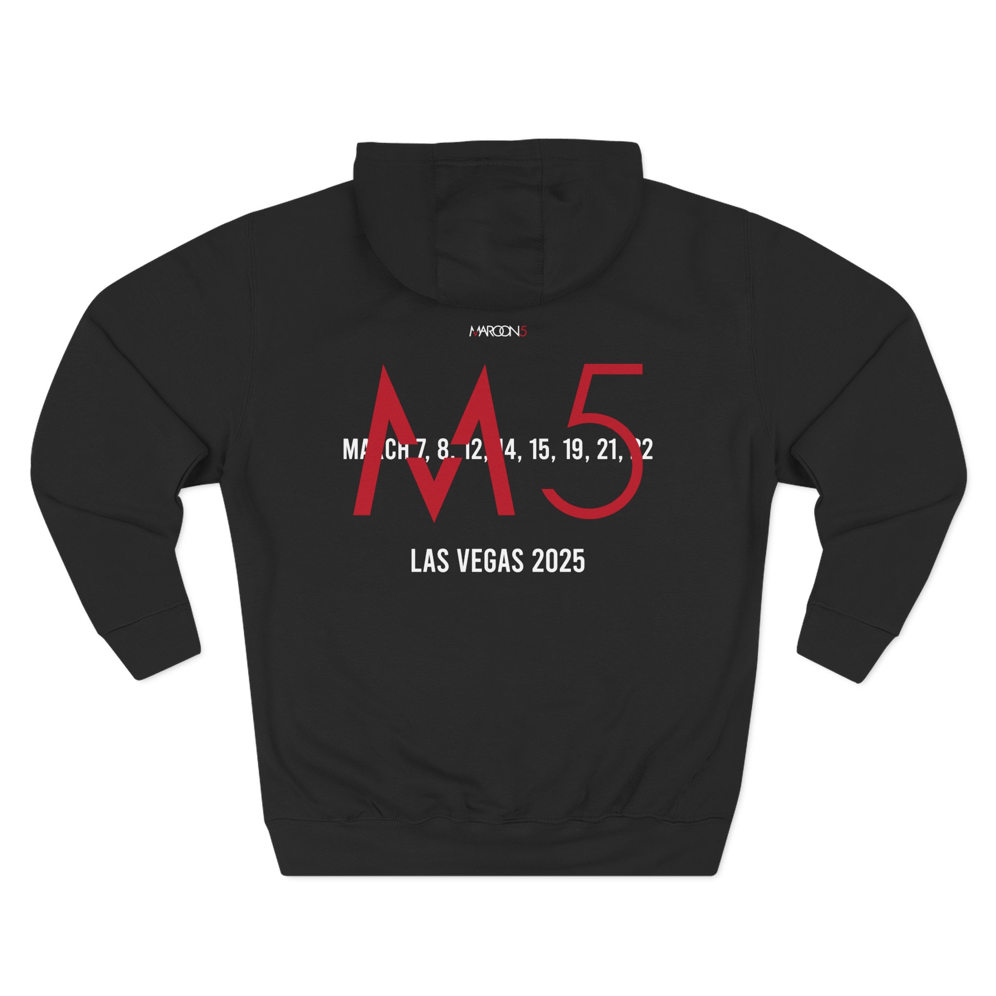 Adam Levine M5LV Distressed Three-Panel Fleece Hoodie - Image 2