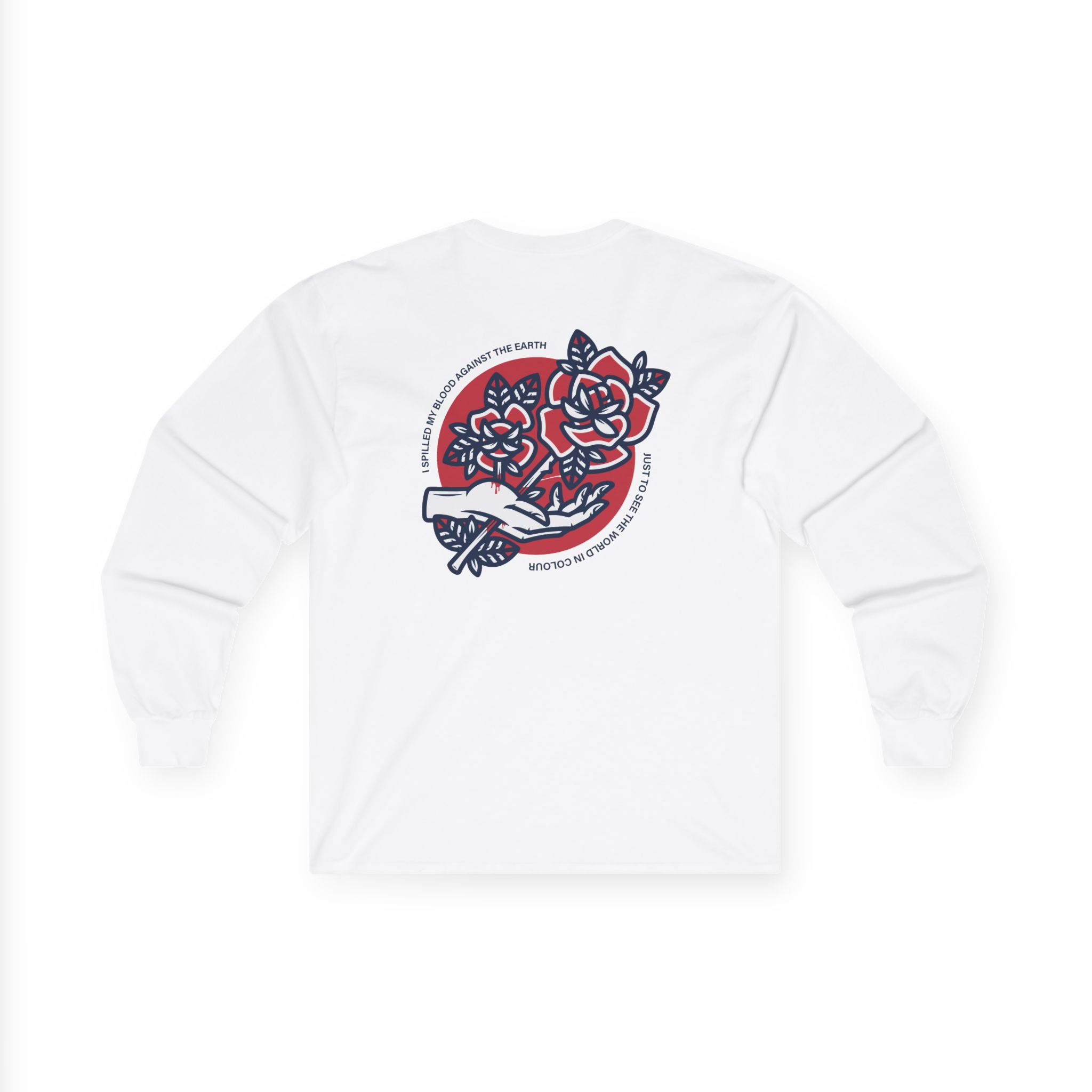 Polaris Rose Unisex Ultra Cotton Long Sleeve Tee - Image 2