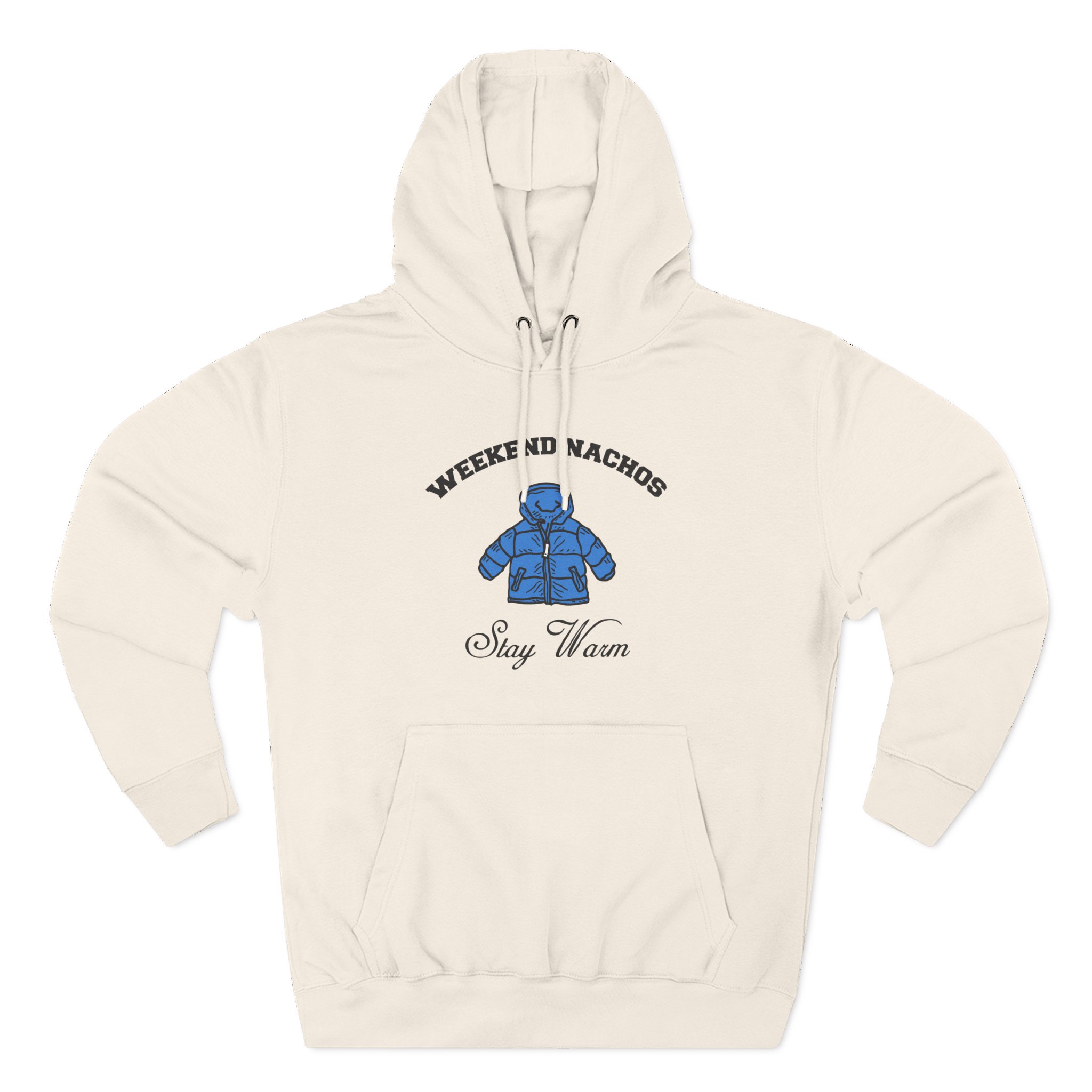 Weekend Nachos Three-Panel Fleece Hoodie - Image 5