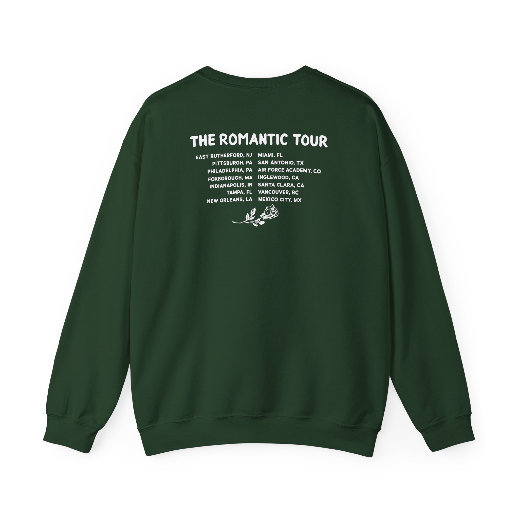 Bruno Mars the Romantic Tour Unisex Heavy Blend™ Crewneck Sweatshirt - Image 10
