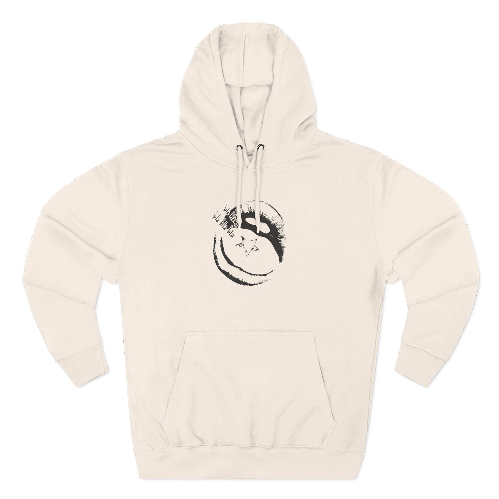 Maneskin BLA BLA BLA Three-Panel Fleece Hoodie - Image 7