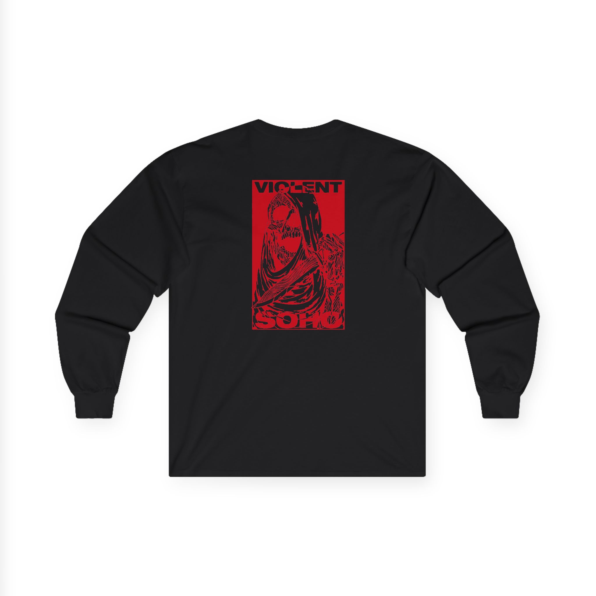 Violent Soho Skull Unisex Ultra Cotton Long Sleeve Tee - Image 10