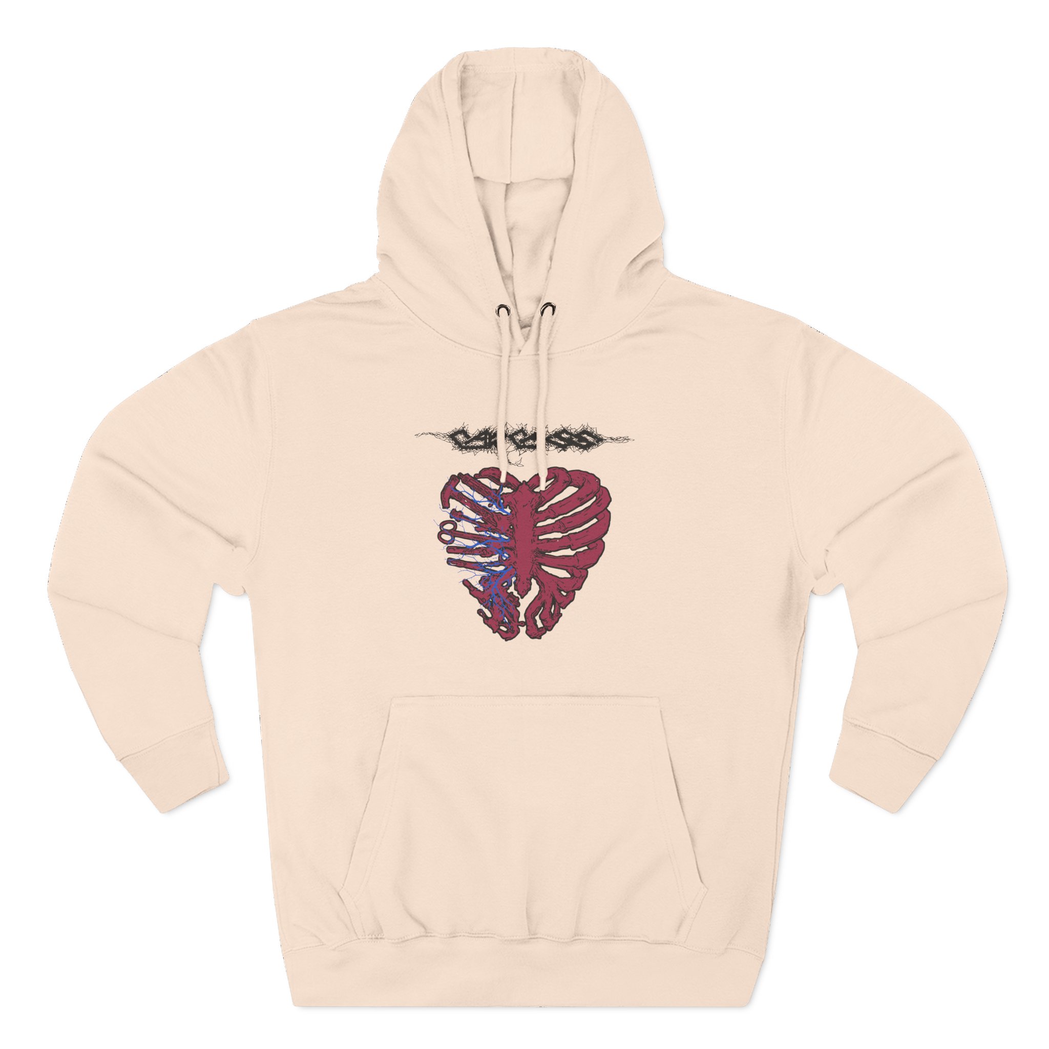 Carcass Three-Panel Fleece Hoodie - Image 7