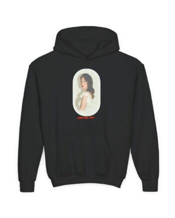 Lanadelrey Indio Portrait Youth Heavy Blend Hooded Sweatshirt