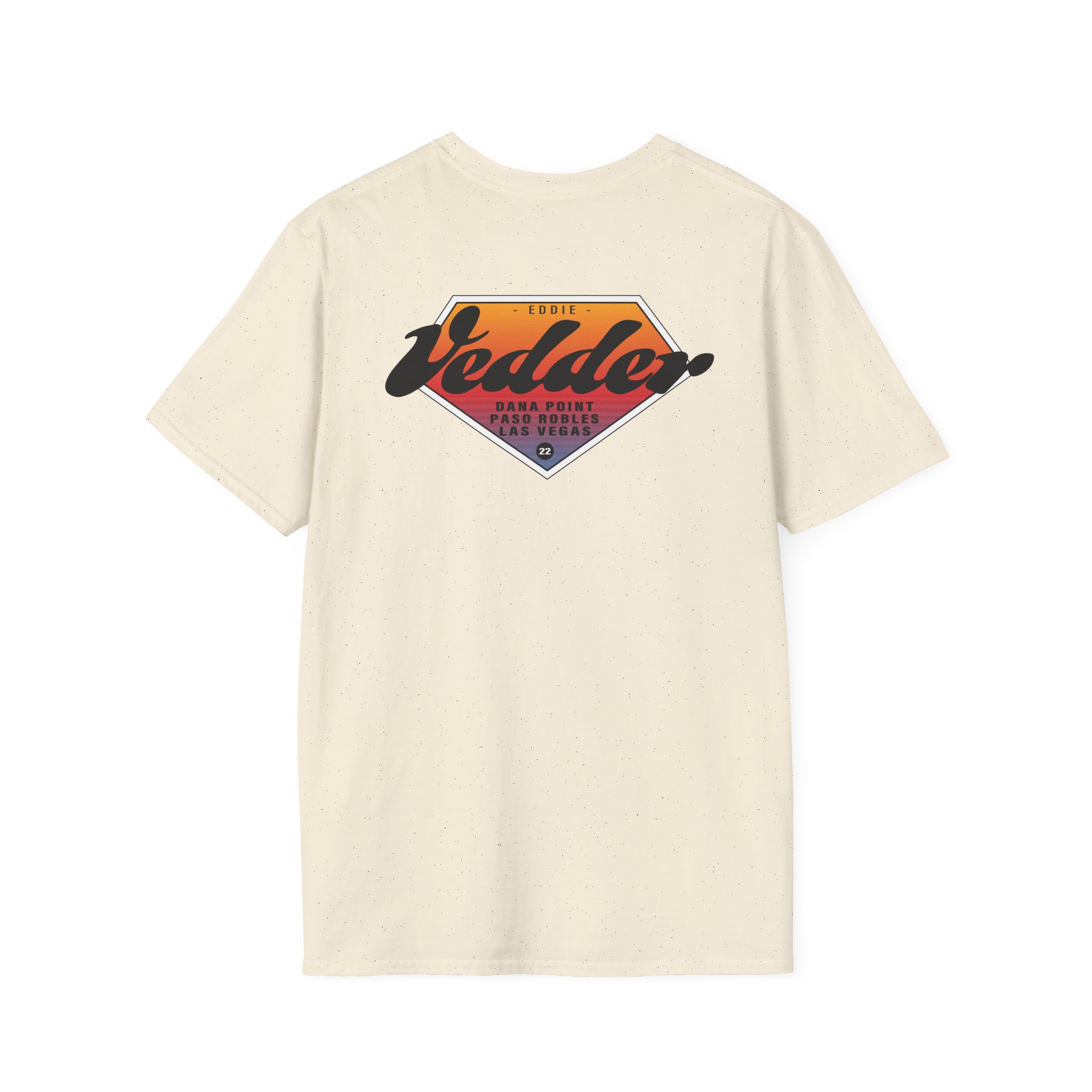 Eddie Vedder Gradient Unisex Softstyle T-Shirt - Image 10