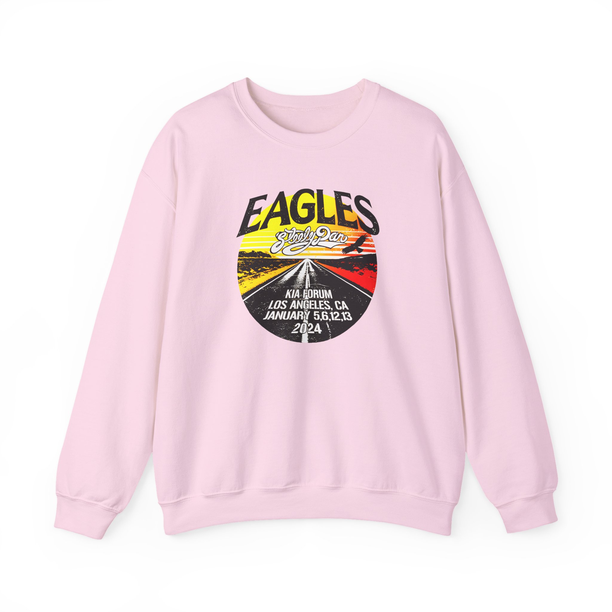 The Eagles Sphere 2024 / 2025 Sunset Unisex Heavy Blend™ Crewneck Sweatshirt - Image 11