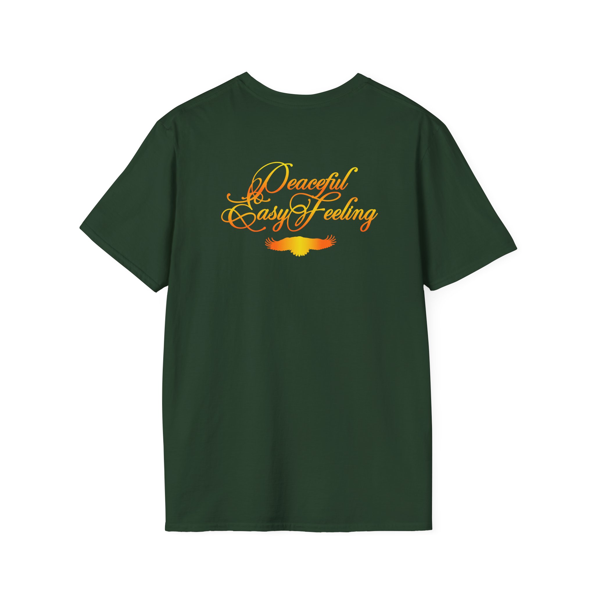 The Eagles Peaceful Easy Feeling Desert Unisex Softstyle T-Shirt - Image 8