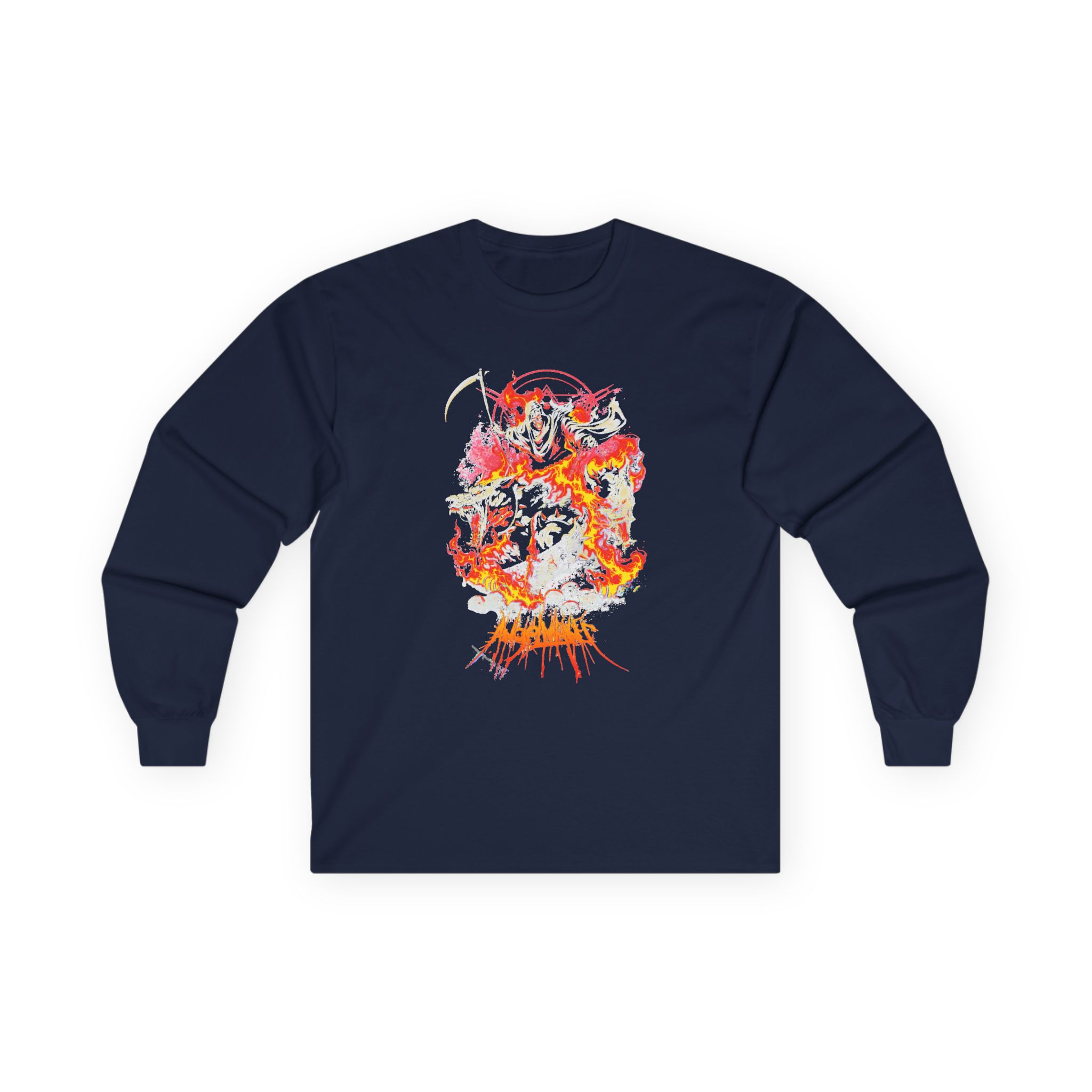 Angelmaker Hellhound Unisex Ultra Cotton Long Sleeve Tee - Image 7