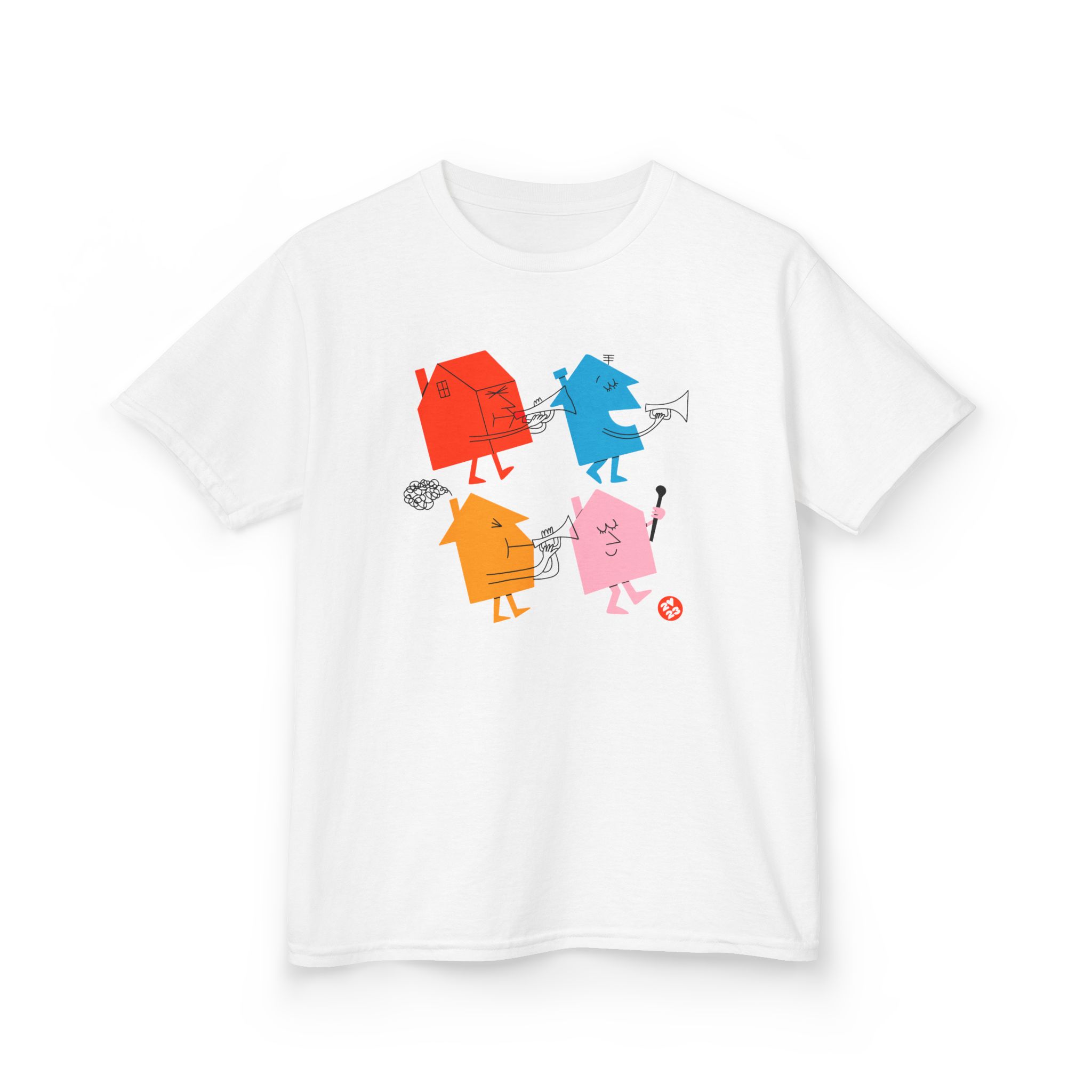 Love on Tour 4 Houses Raglan Kids Heavy Cotton™ Tee