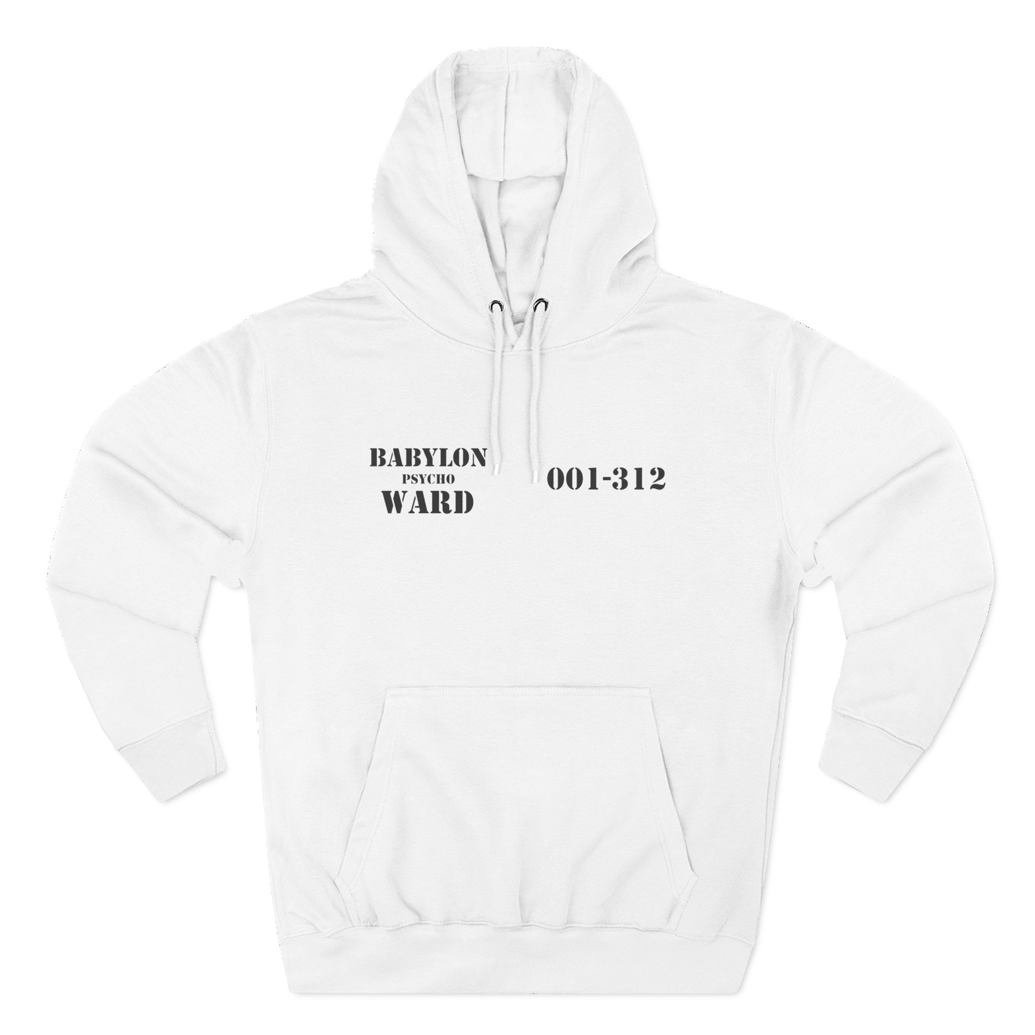 Babylon Dead Alcatraz Three-Panel Fleece Hoodie