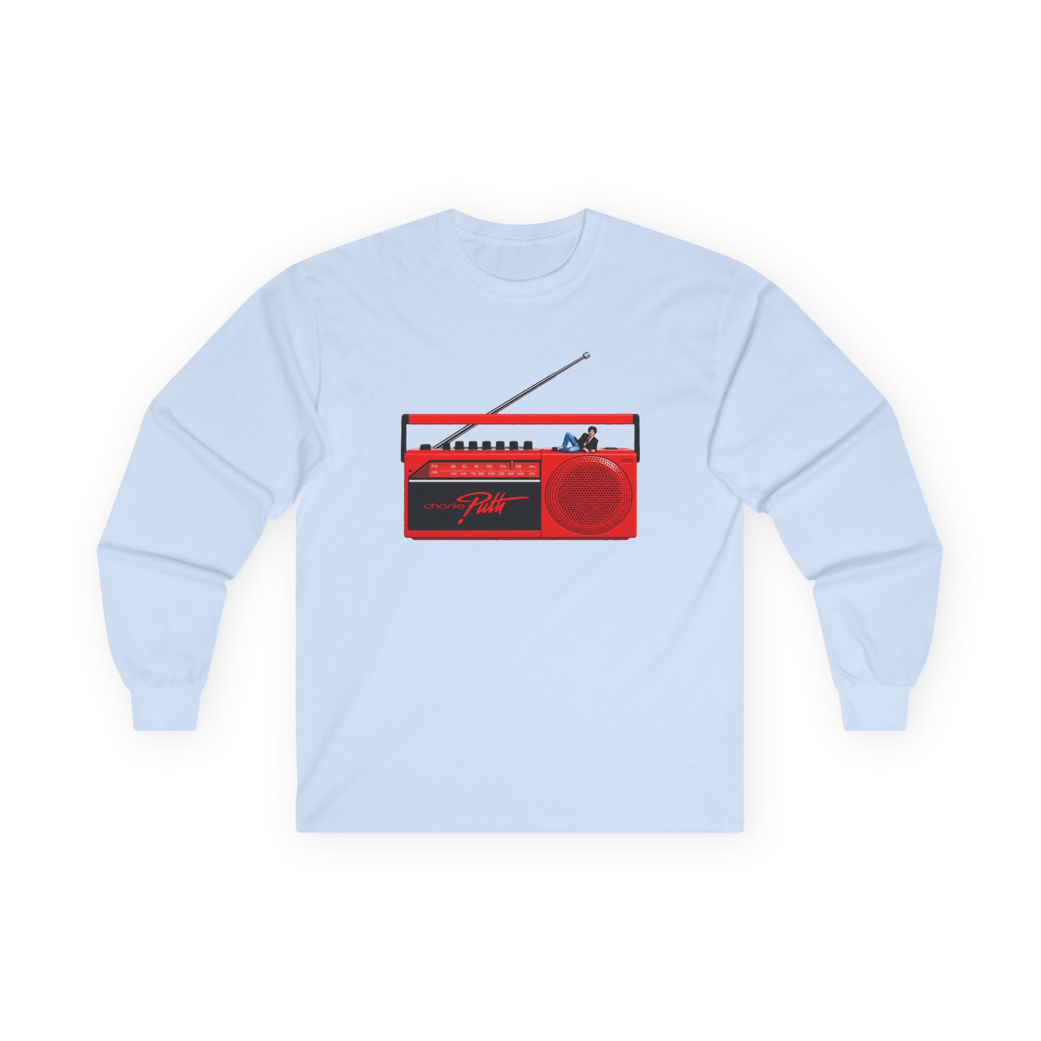 Charlie Puth Whatever's Clever! - Radio Unisex Ultra Cotton Long Sleeve Tee - Image 7