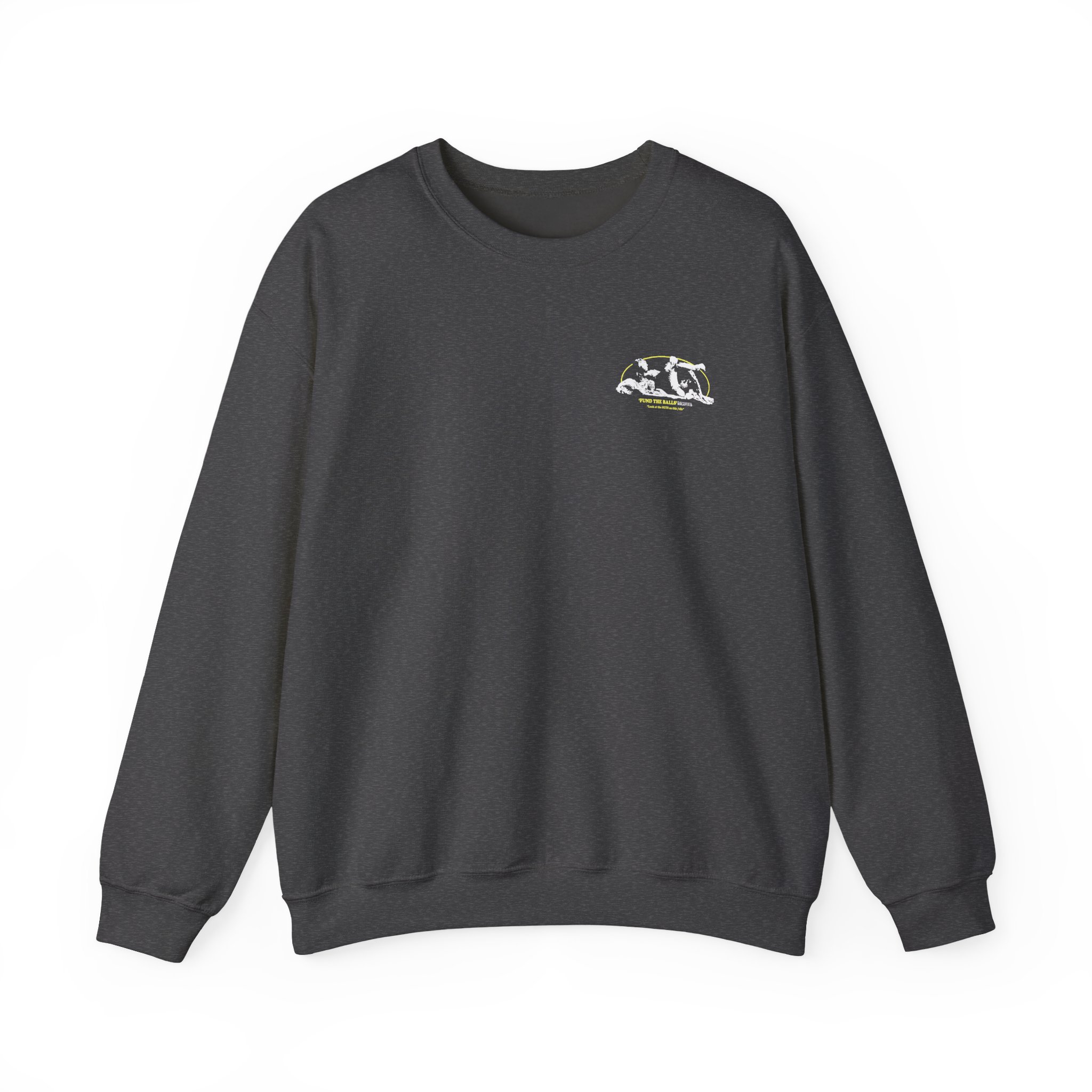 Jschlatt Thunder Balls Fun The Balls Unisex Heavy Blend™ Crewneck Sweatshirt - Image 5