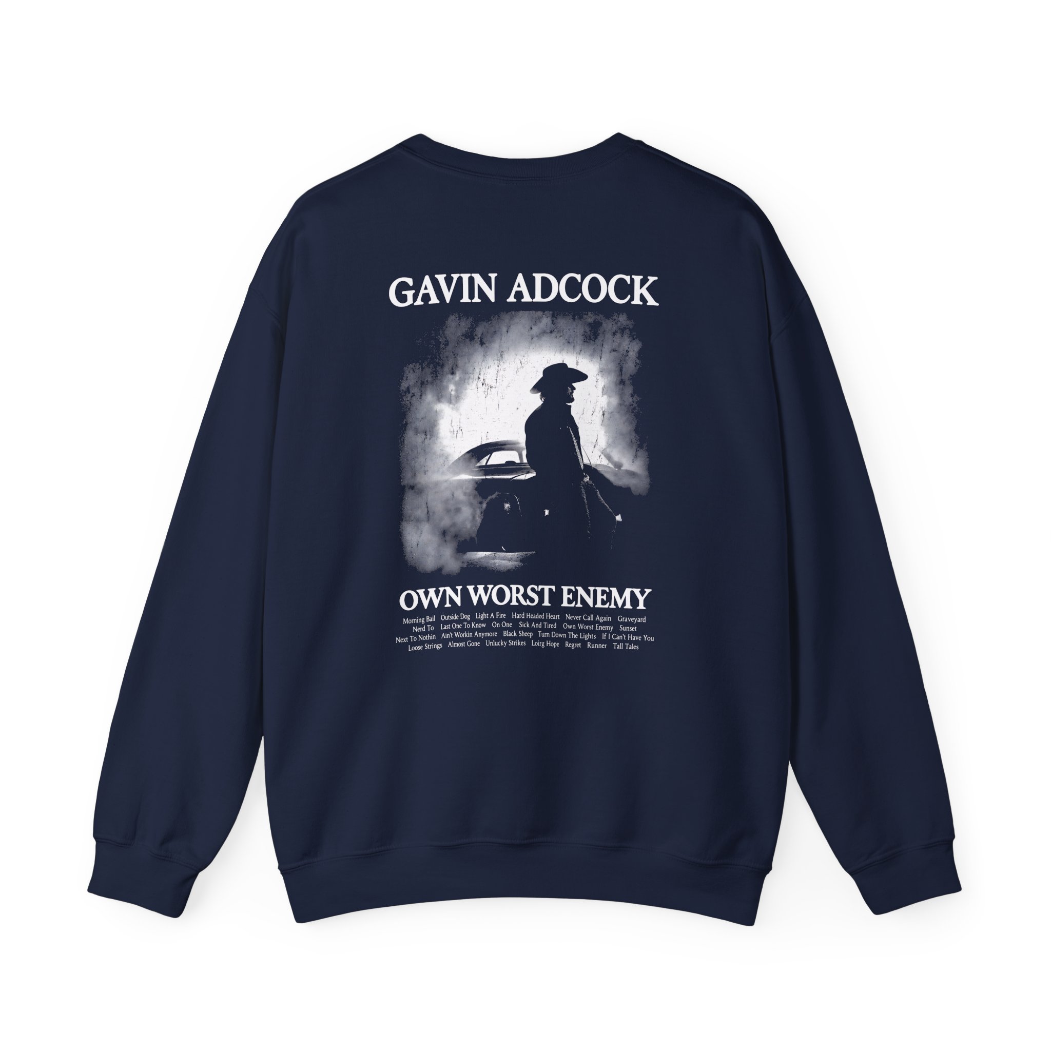 Gavin Adcock My Own Worst Enemy Unisex Heavy Blend™ Crewneck Sweatshirt - Image 14