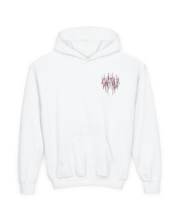Chat Pile On Deadly Ground Youth Heavy Blend Hooded Sweatshirt