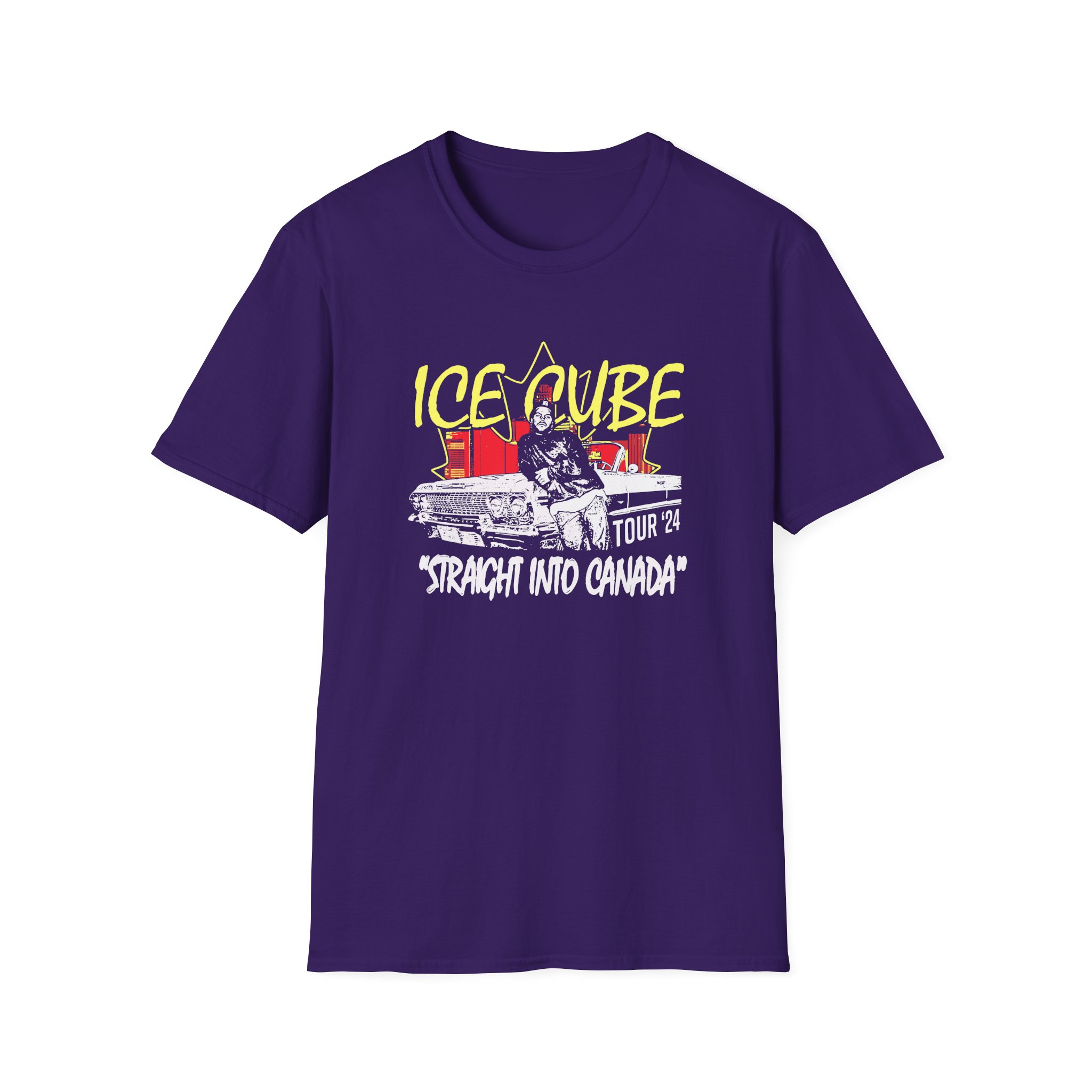 Ice Cube Impala Canada Unisex Softstyle T-Shirt - Image 23