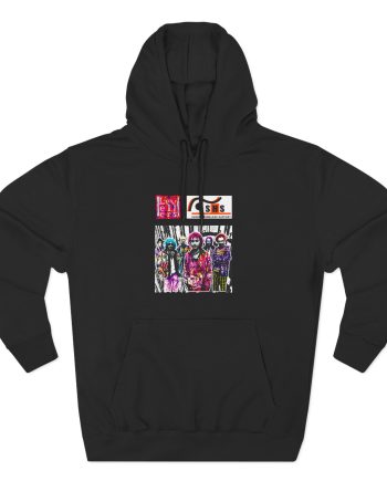 Levellers Postman Print Three-Panel Fleece Hoodie