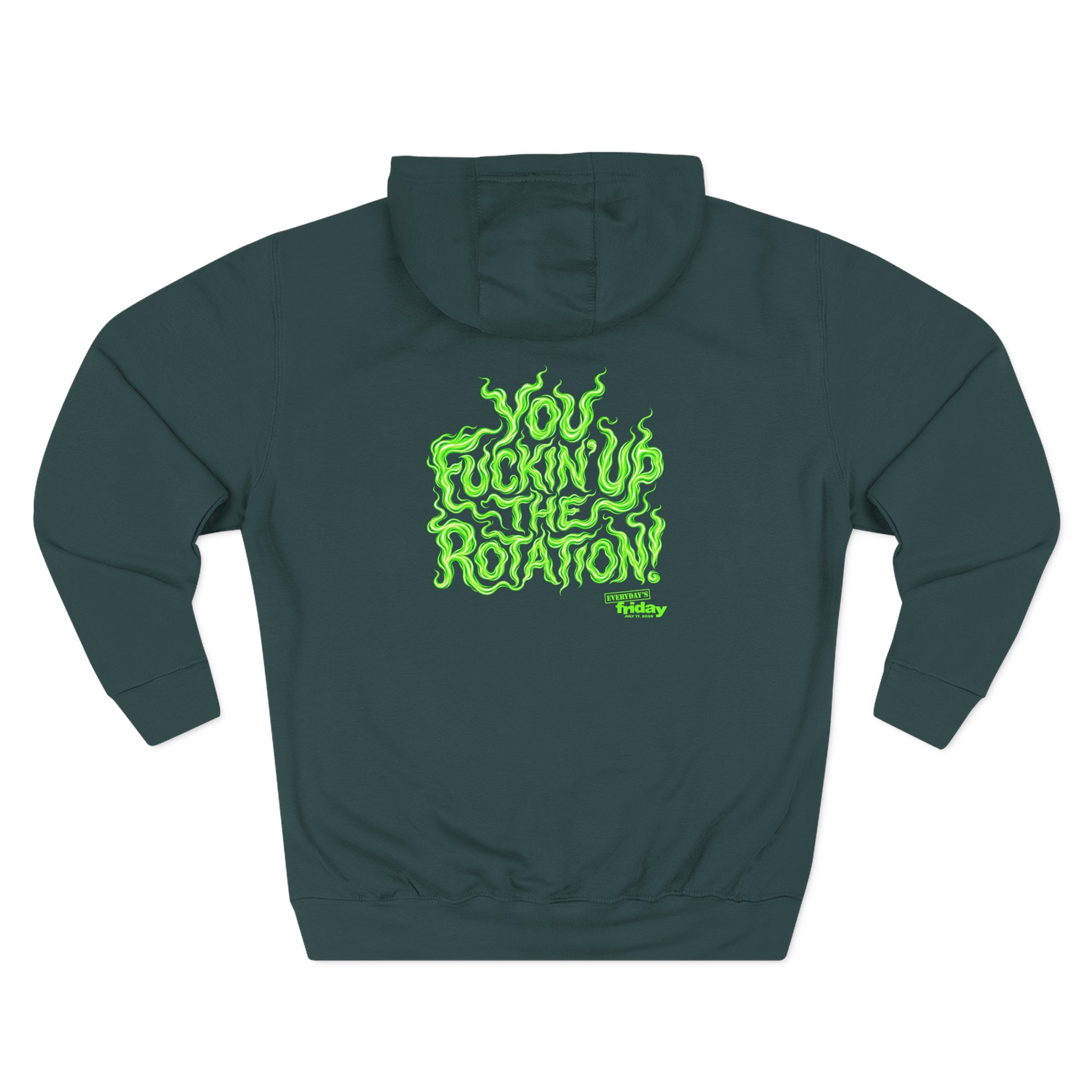 Ice Cube Puff Puff Give Three-Panel Fleece Hoodie - Image 6