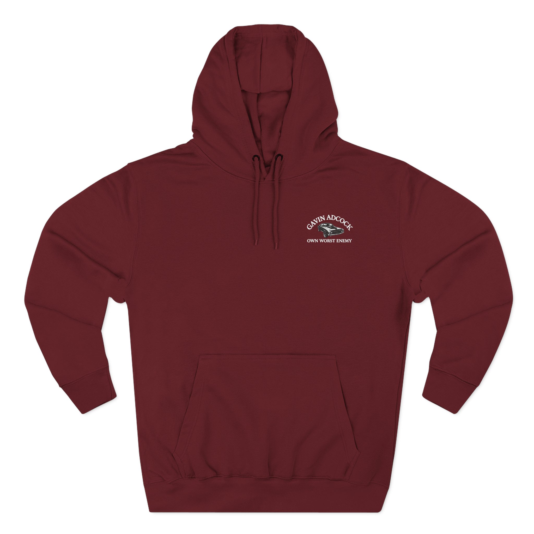 Gavin Adcock My Own Worst Enemy Three-Panel Fleece Hoodie - Image 9