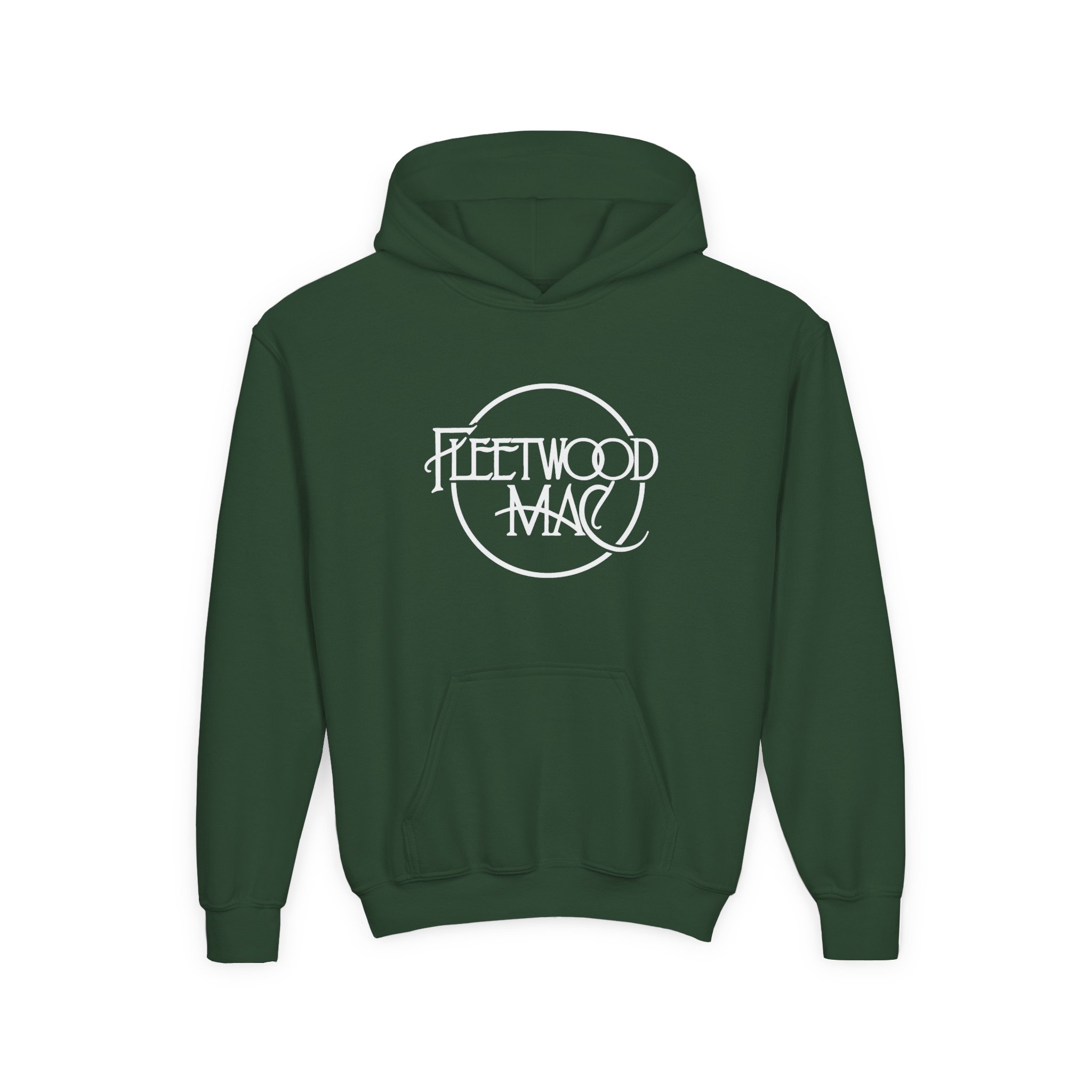 Fleetwood Mac Classic Logo Youth Heavy Blend Hooded Sweatshirt - Image 5