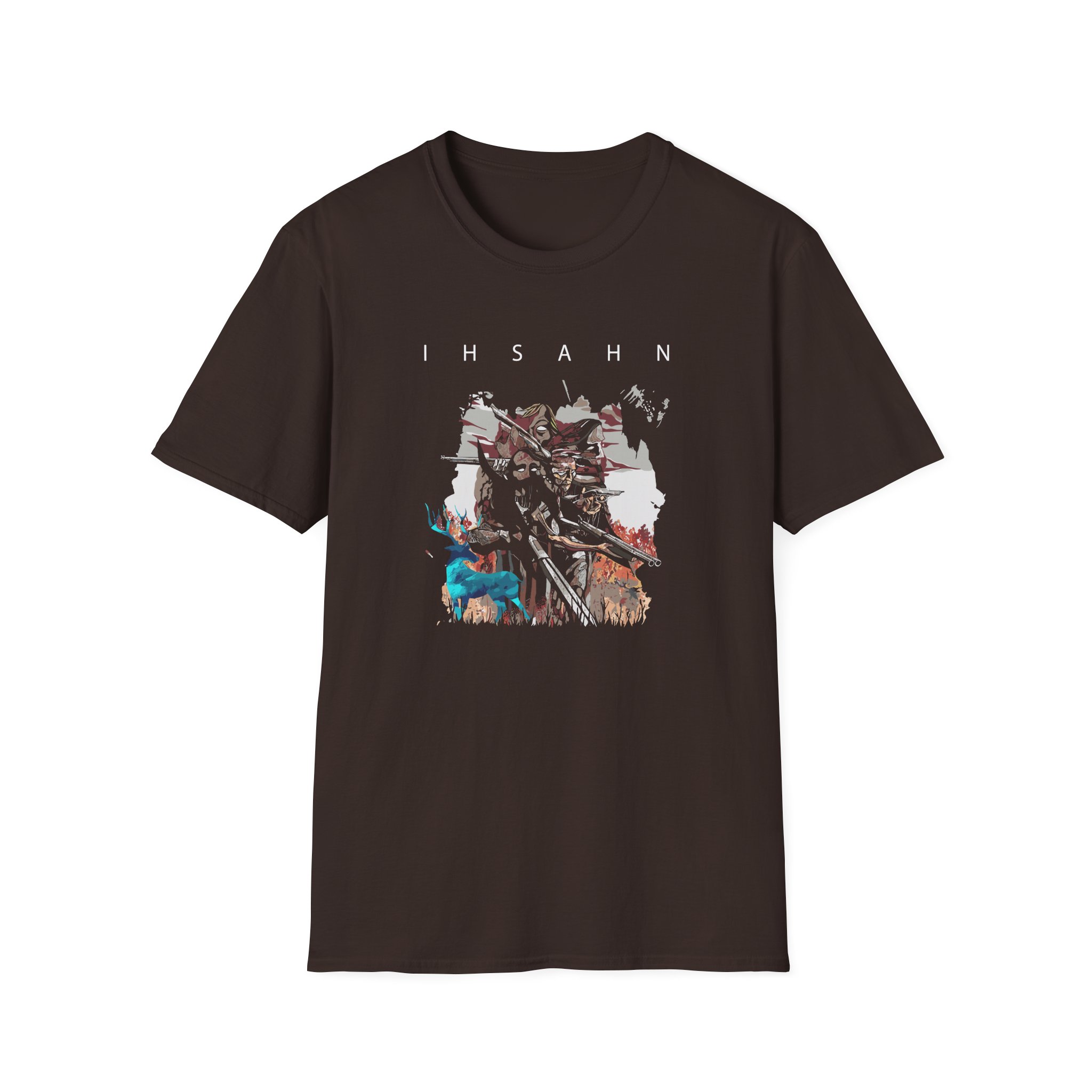 Ihsahn Pilgrimage to Oblivion Unisex Softstyle T-Shirt - Image 3