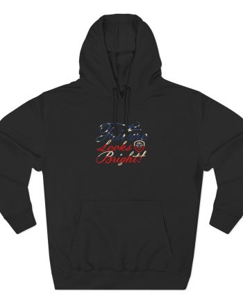 Valuetainment 250 Years No Kings Three-Panel Fleece Hoodie