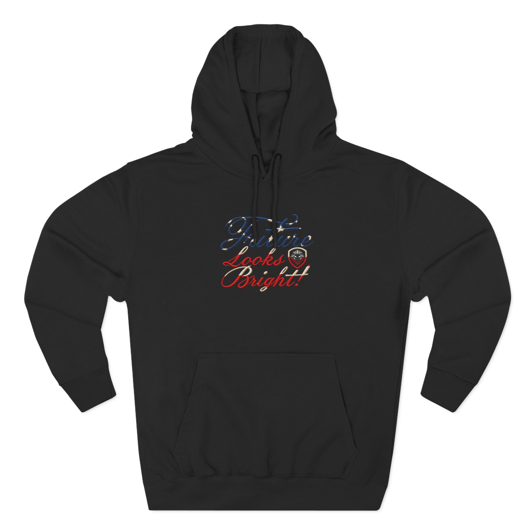 Valuetainment 250 Years No Kings Three-Panel Fleece Hoodie
