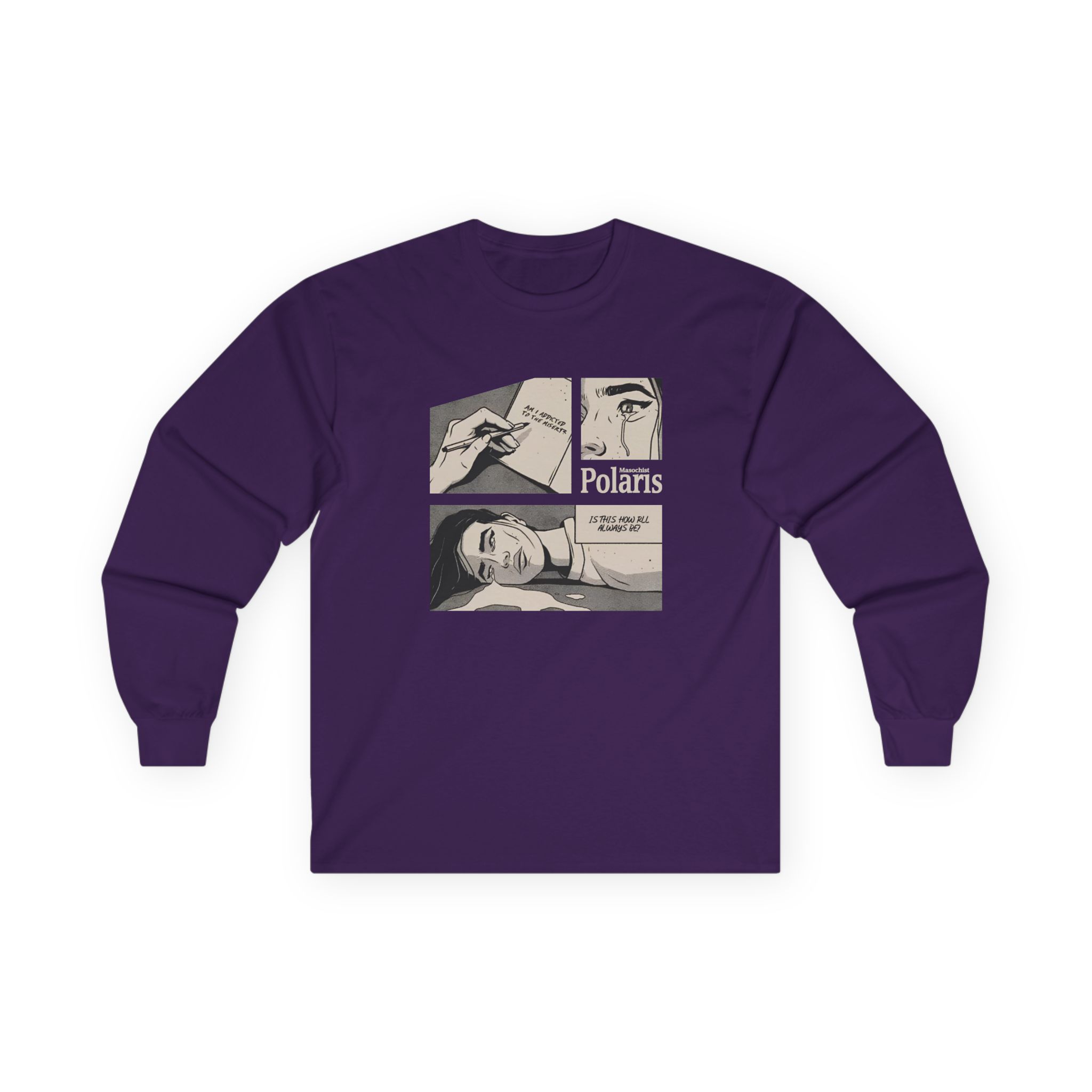 Polaris Comic Unisex Ultra Cotton Long Sleeve Tee - Image 7