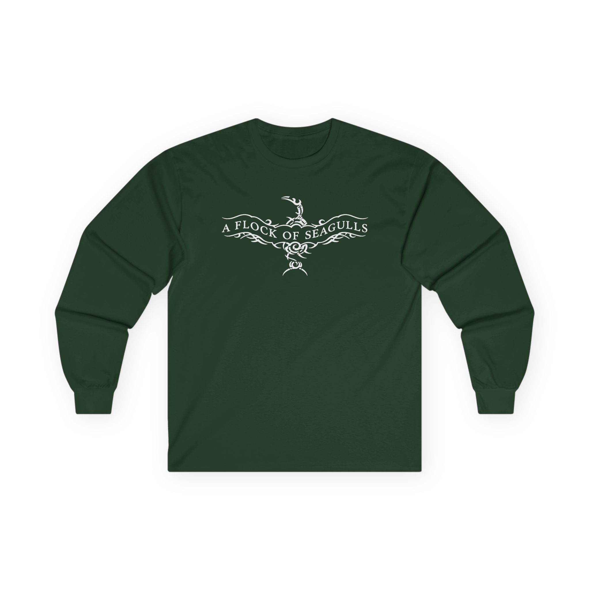 A Flock of Seagulls Logo Unisex Ultra Cotton Long Sleeve Tee - Image 7