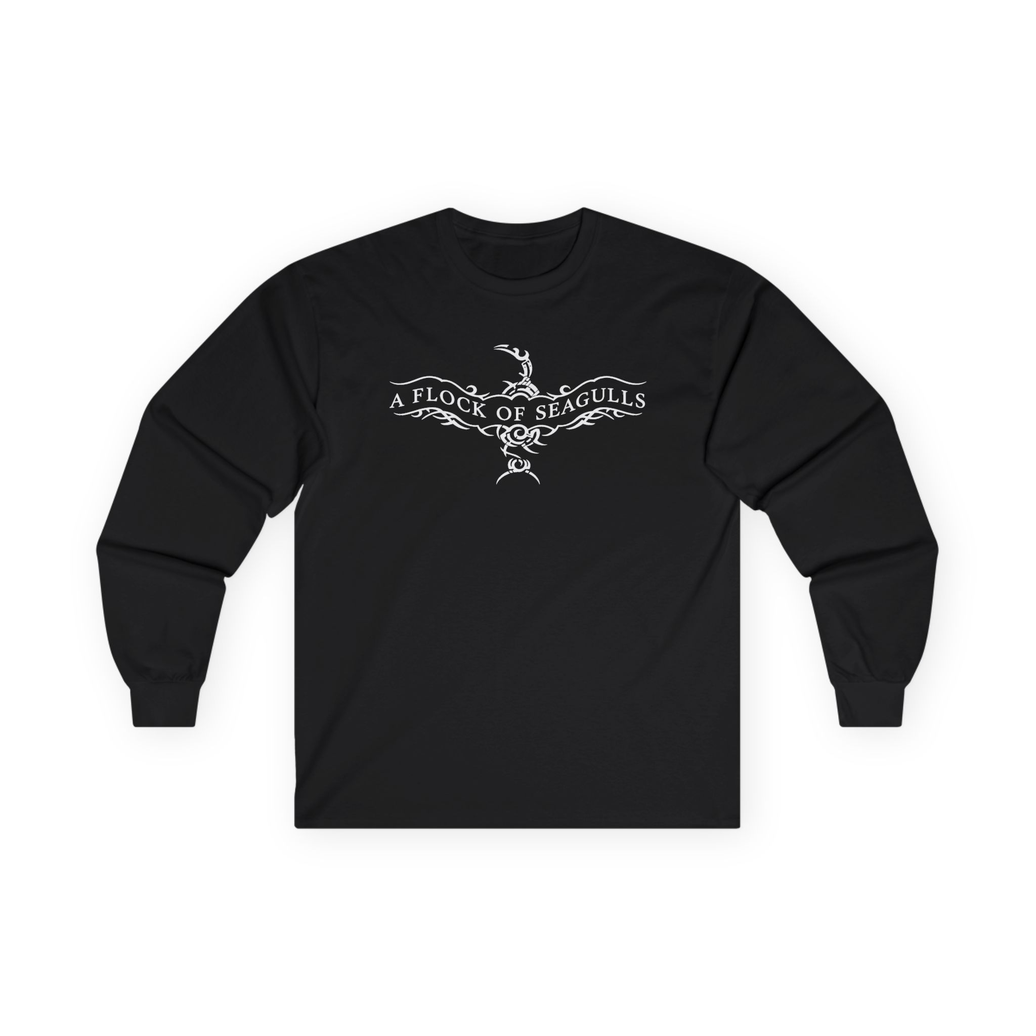 A Flock of Seagulls Logo Unisex Ultra Cotton Long Sleeve Tee