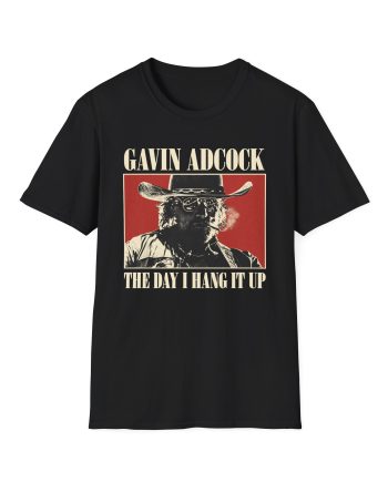 Gavin Adcock Hang It Up Unisex Softstyle T-Shirt