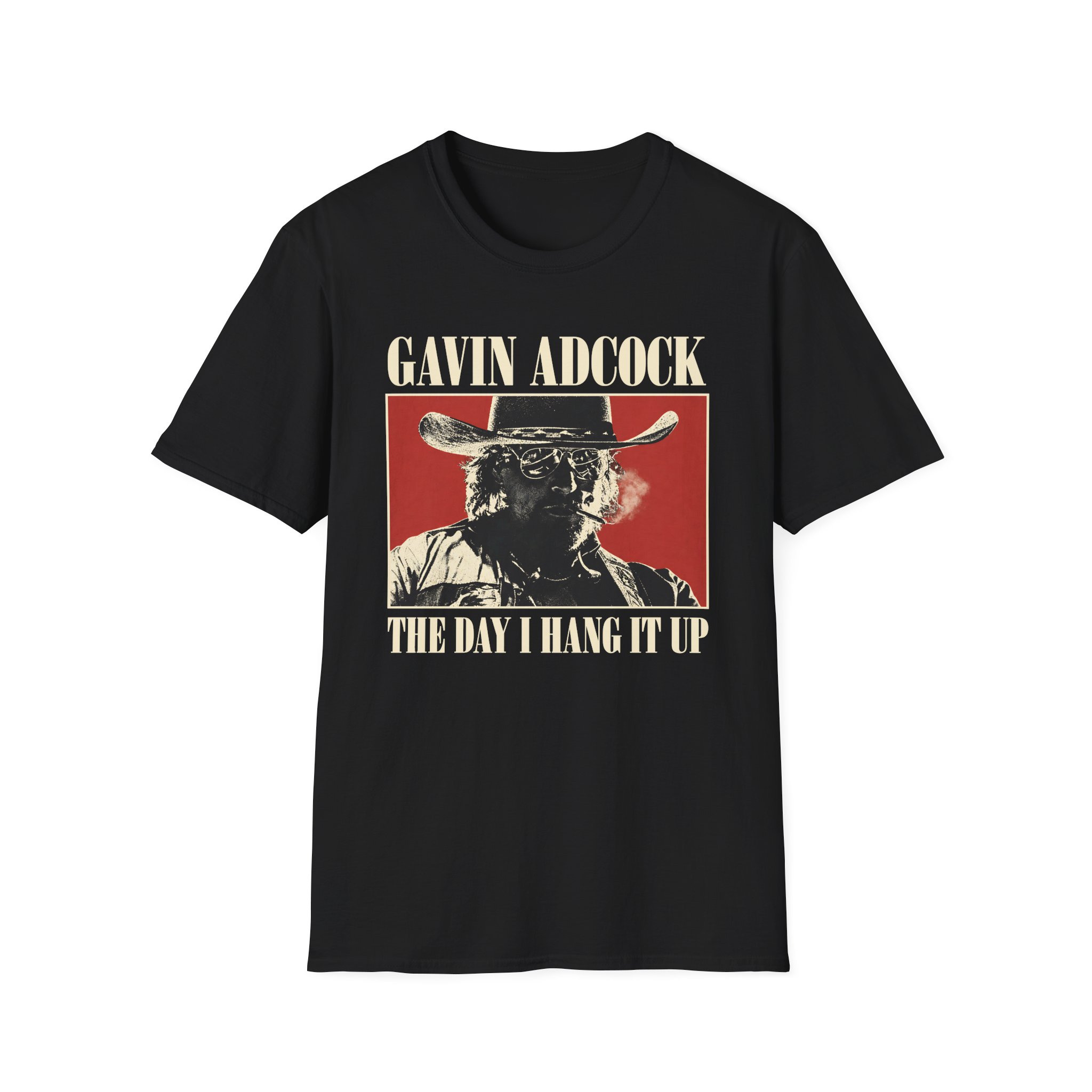 Gavin Adcock Hang It Up Unisex Softstyle T-Shirt