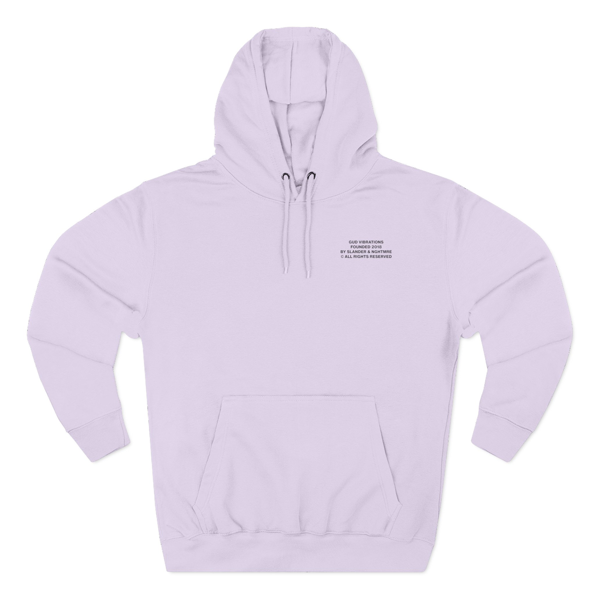 Slander Gud Vibrations Graffiti Three-Panel Fleece Hoodie - Image 13
