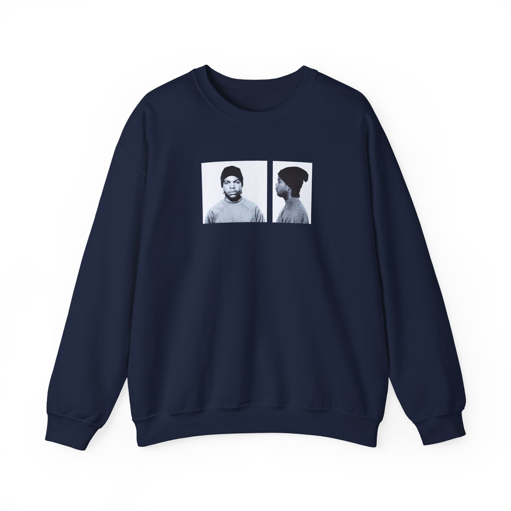 Ice Cube Mug Shot Unisex Heavy Blend™ Crewneck Sweatshirt - Image 19