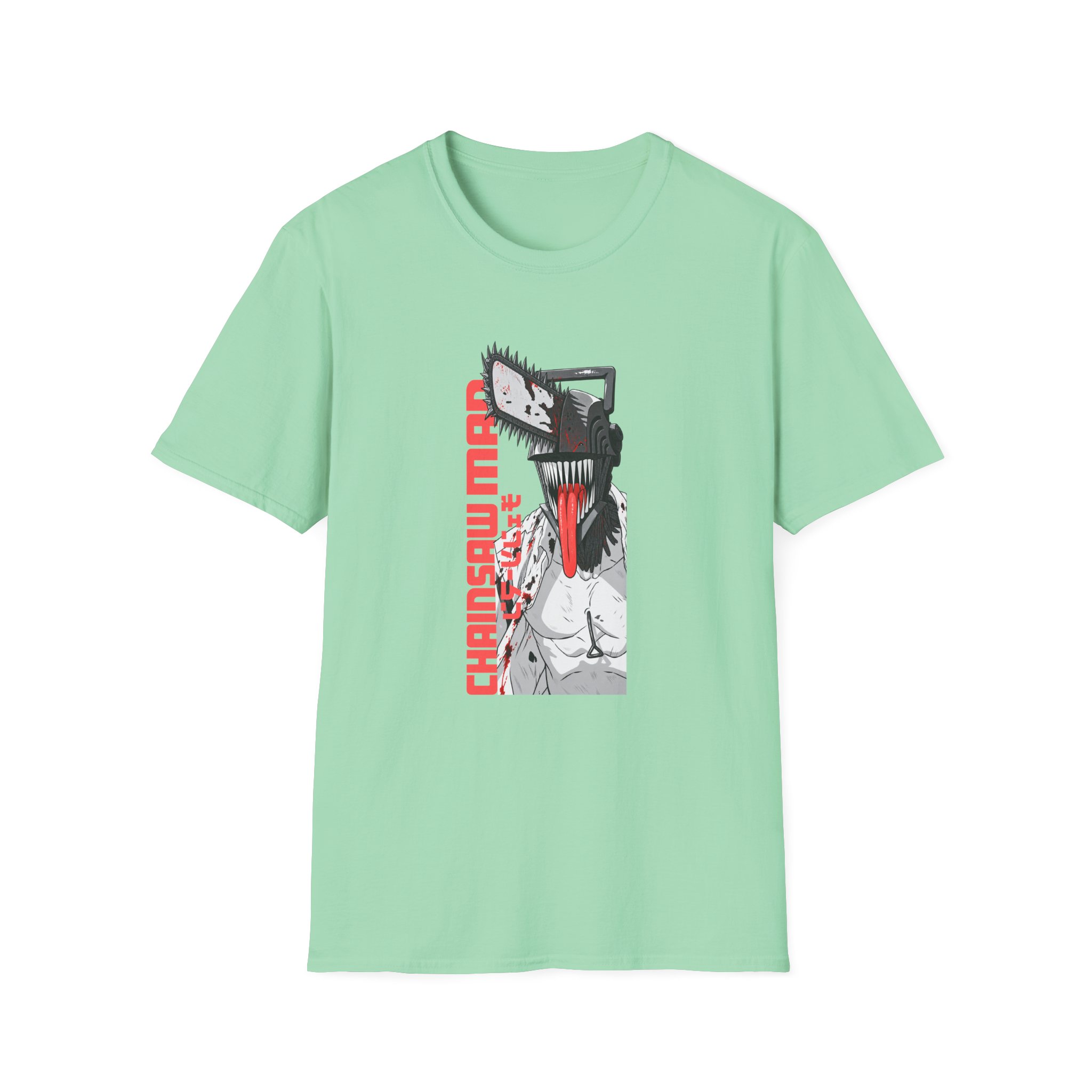 Chainsaw Man Unisex Softstyle T-Shirt - Image 13