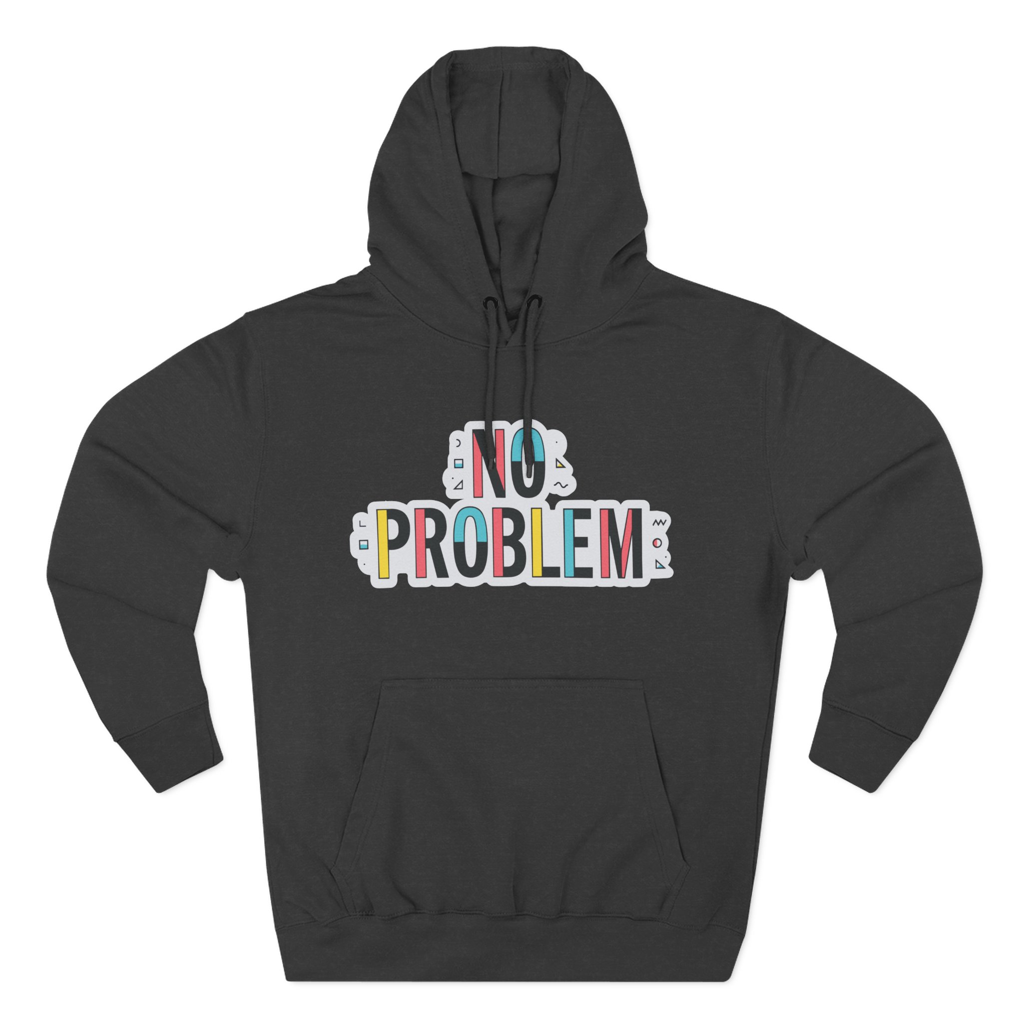 Dropout No Problem Three-Panel Fleece Hoodie - Image 3