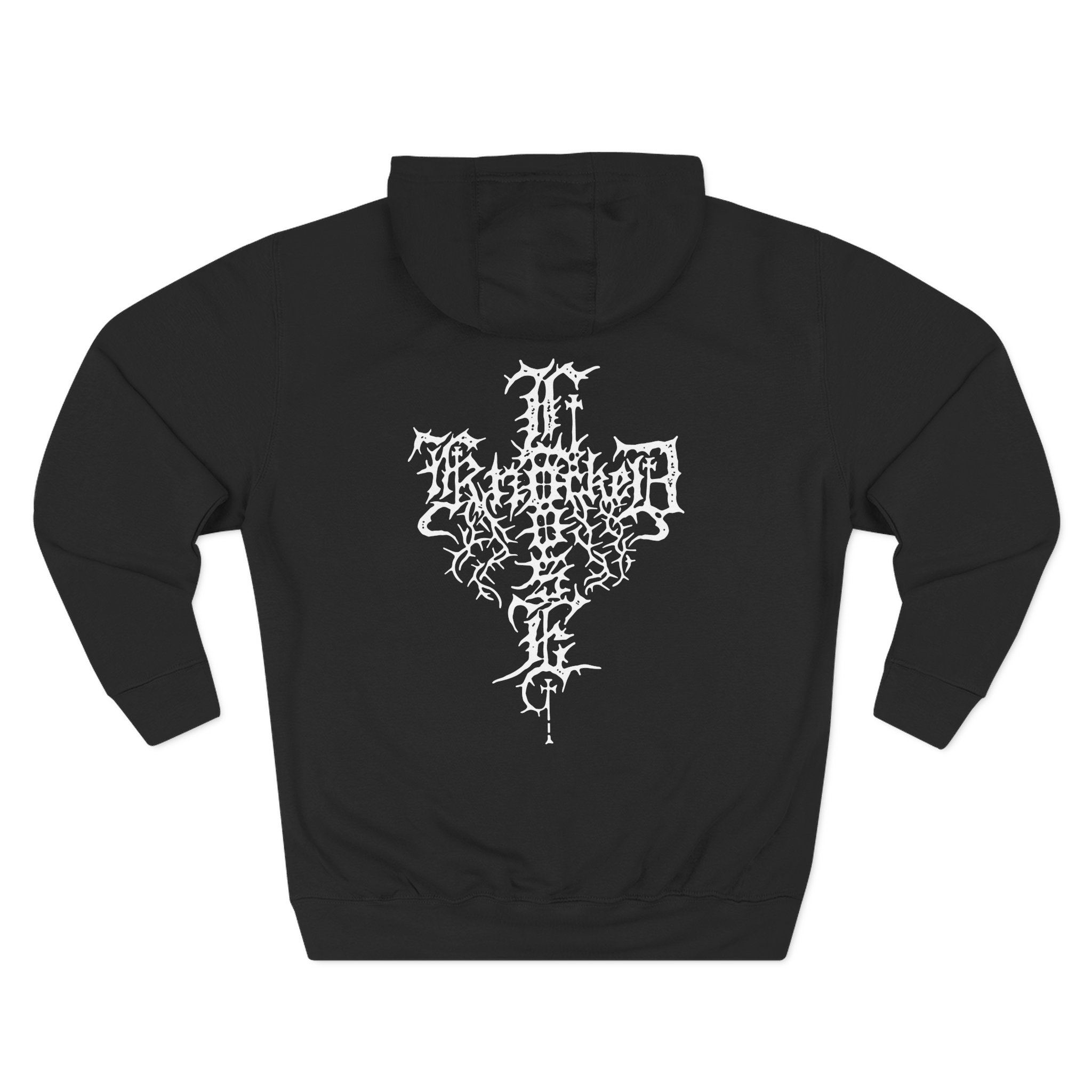 Knocked Loose Hate Yourself Three-Panel Fleece Hoodie - Image 2
