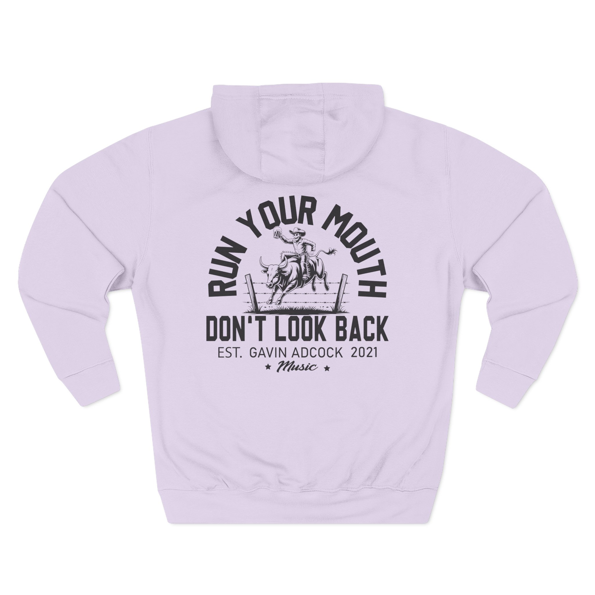 Gavin Adcock Run Your Mouth Three-Panel Fleece Hoodie - Image 14