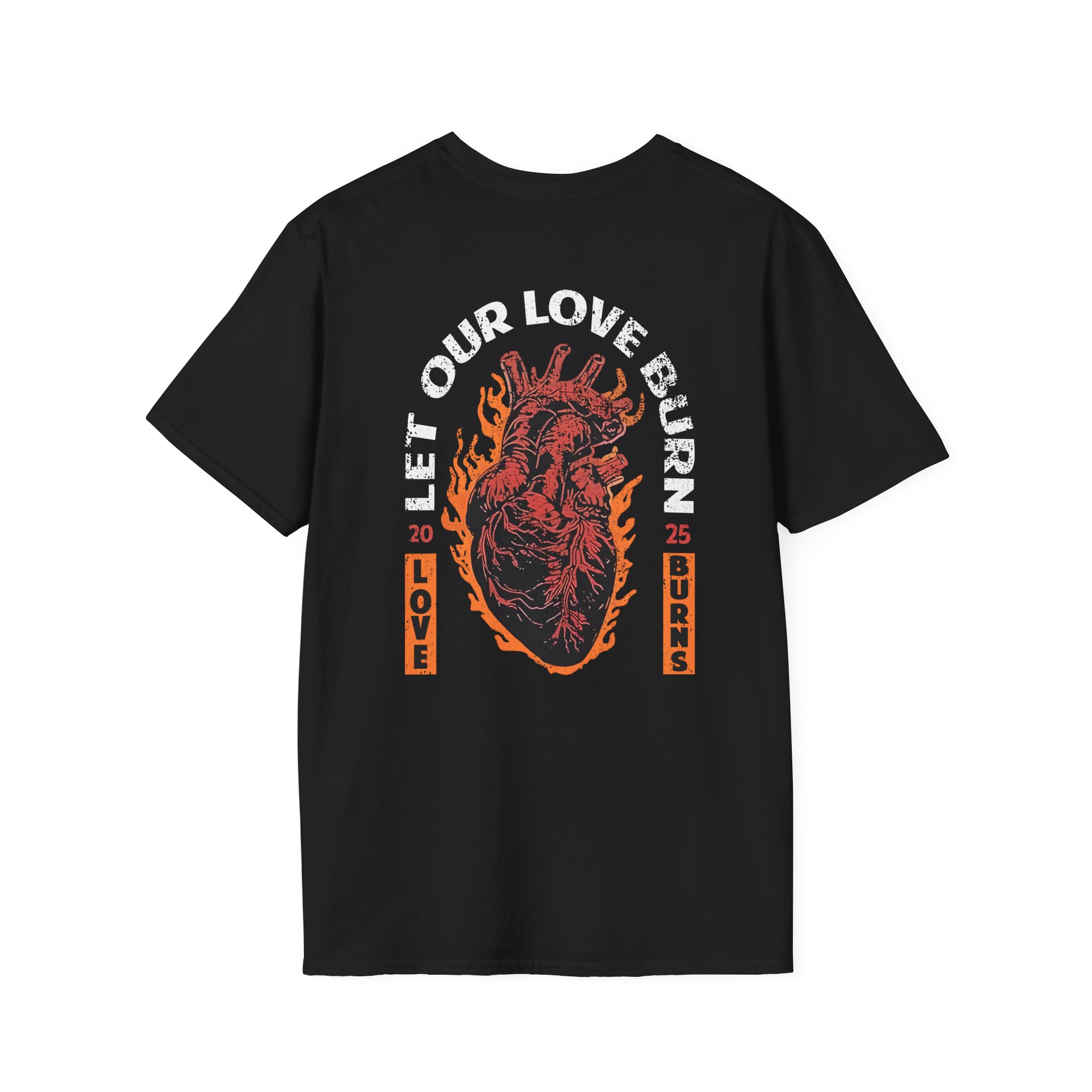 Paleface Swiss Love Burns Unisex Softstyle T-Shirt - Image 2