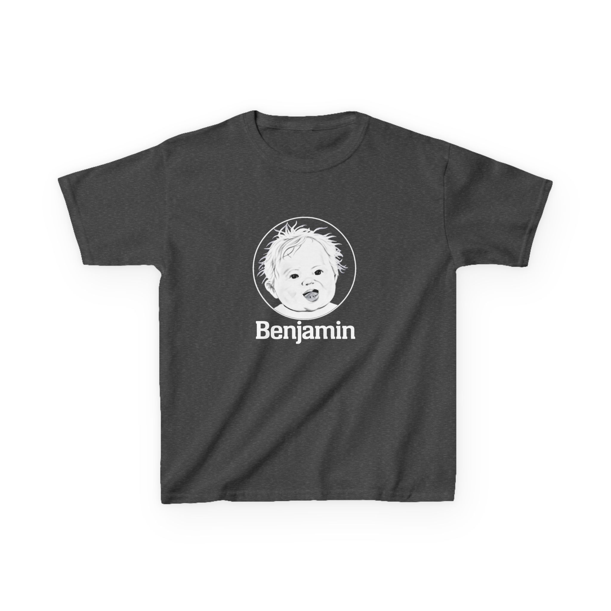 Garrett Watts Baby Benjamin Kids Heavy Cotton™ Tee - Image 7