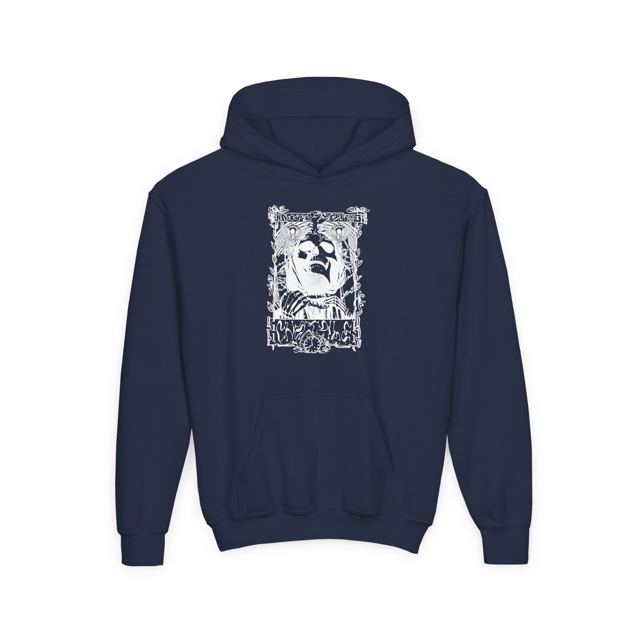 Chat Pile Samantha Wendel Youth Heavy Blend Hooded Sweatshirt - Image 7