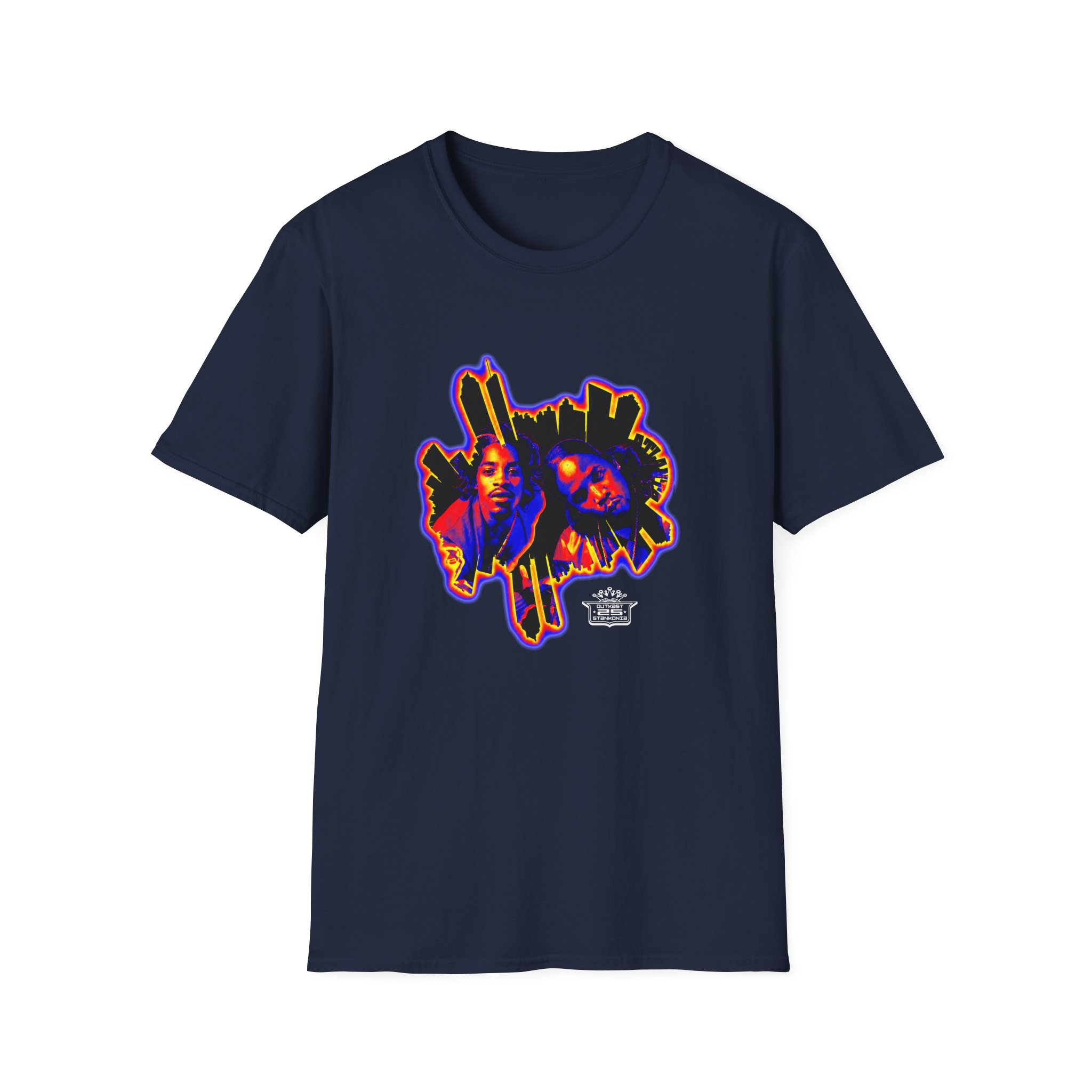 Outkast Skyline Unisex Softstyle T-Shirt - Image 7