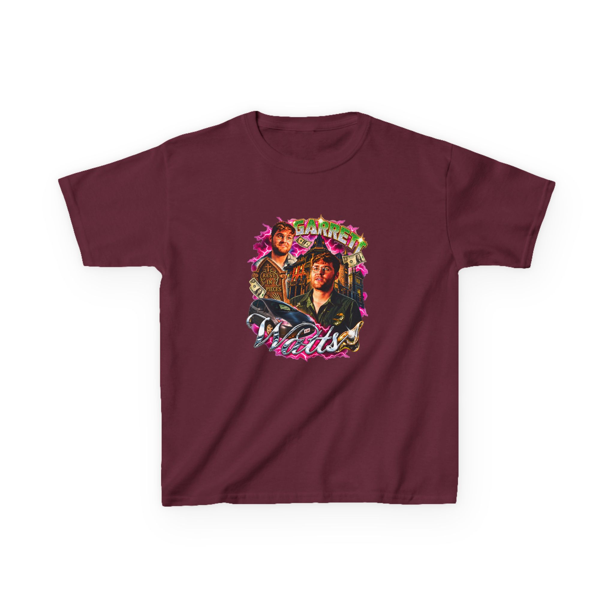 Garrett Watts Bootleg 90's Rap Kids Heavy Cotton™ Tee - Image 3