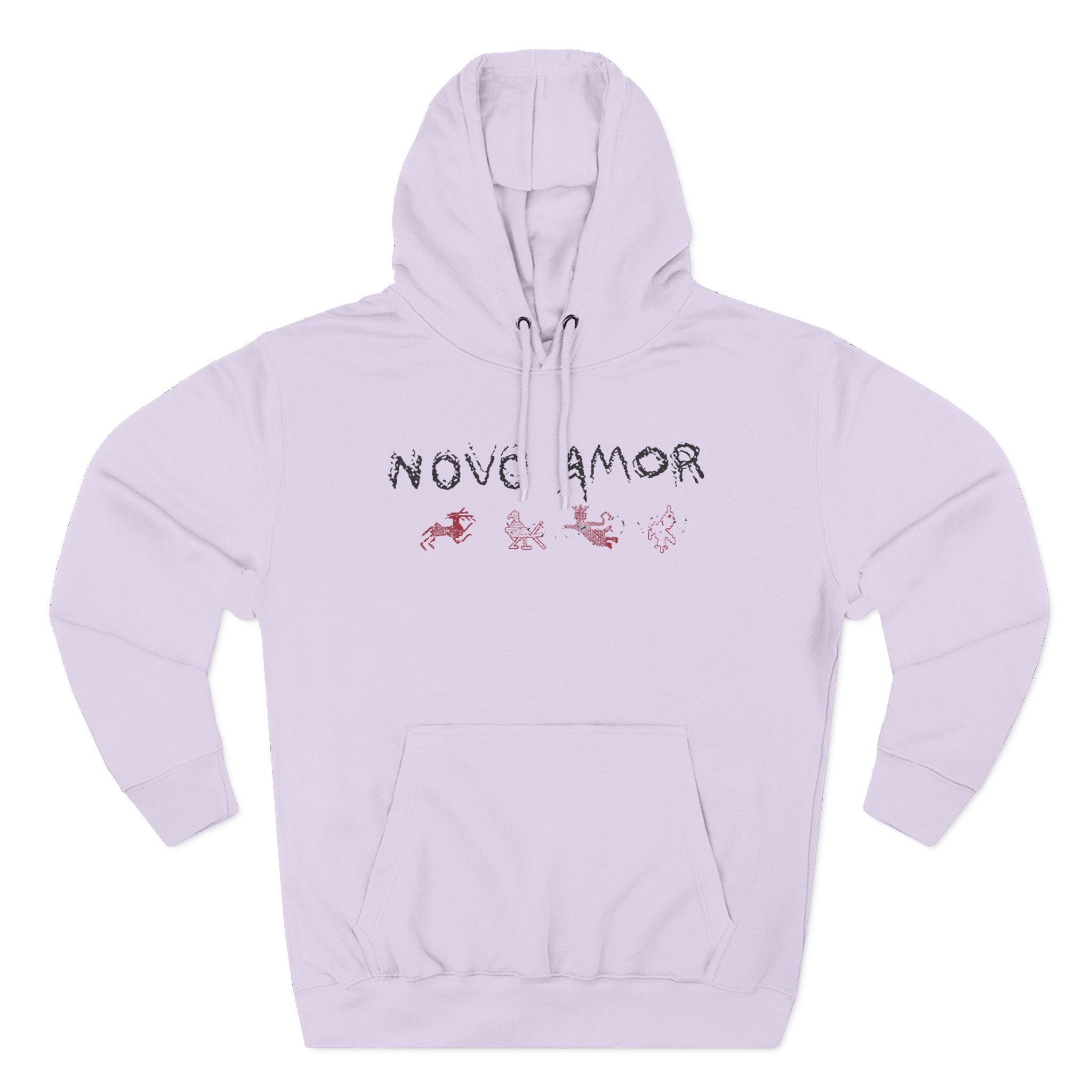 Novo Amor Symbols Three-Panel Fleece Hoodie - Image 11