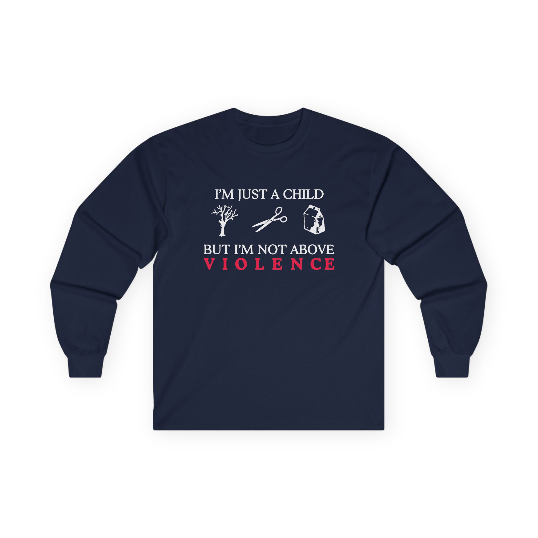 Ethel Cain Not Above Violence Unisex Ultra Cotton Long Sleeve Tee - Image 13