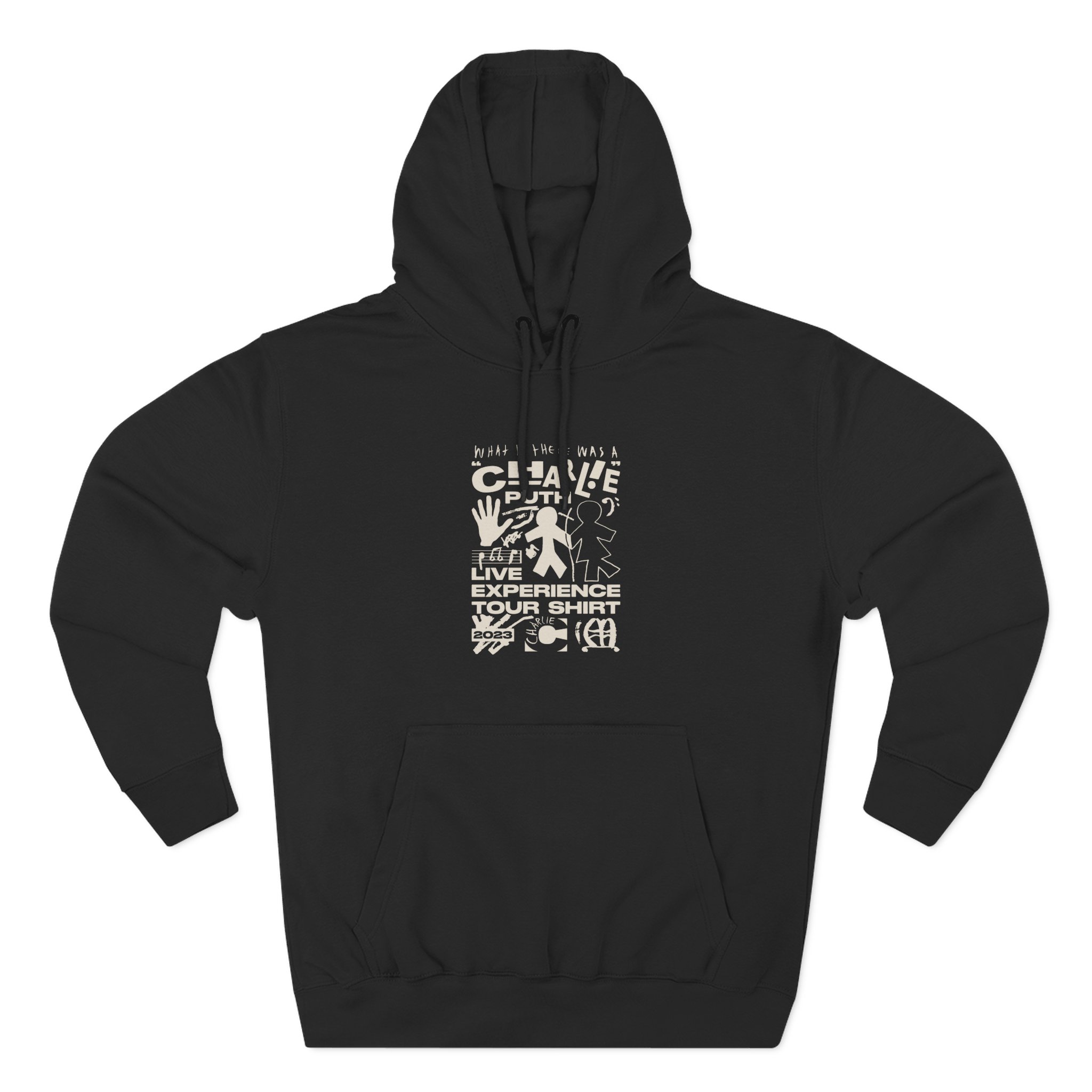 Charlie Puth What If There Was A Tour Three-Panel Fleece Hoodie