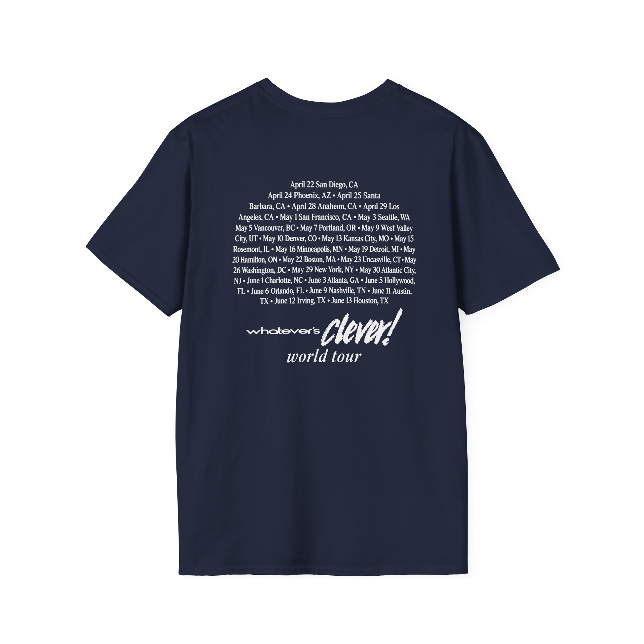 Charlie Puth Charlie Puth 2026 Tour Unisex Softstyle T-Shirt - Image 20
