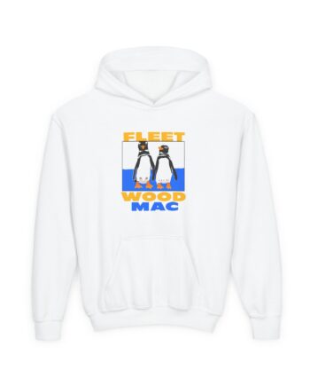 Fleetwood Mac Duo Penguin Youth Heavy Blend Hooded Sweatshirt